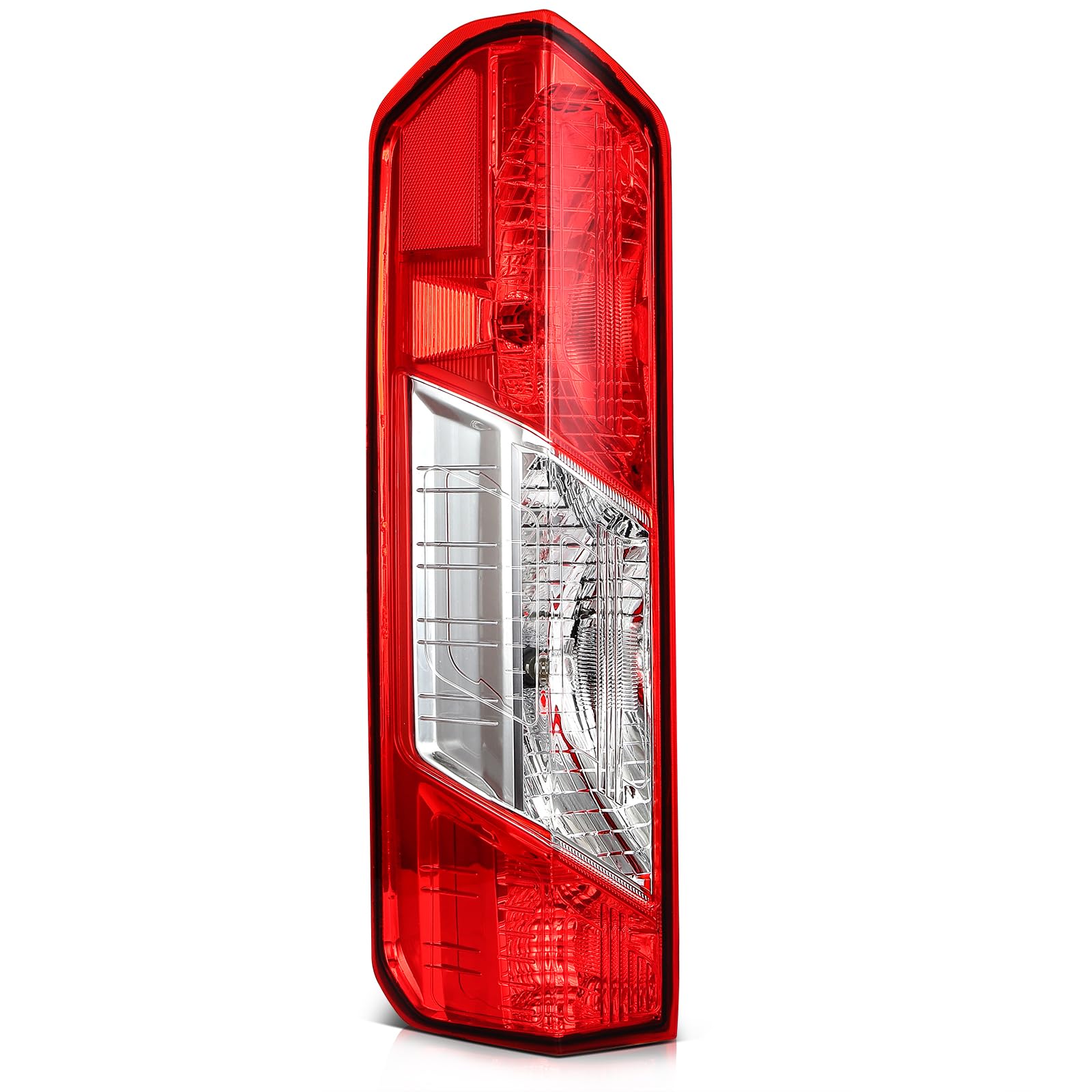LBRST Tail Light Assembly Fit 2015-2022 for Transit, 2015-2022 for Transit-150/250/350Driver Side Tail Light Black Housing Red L