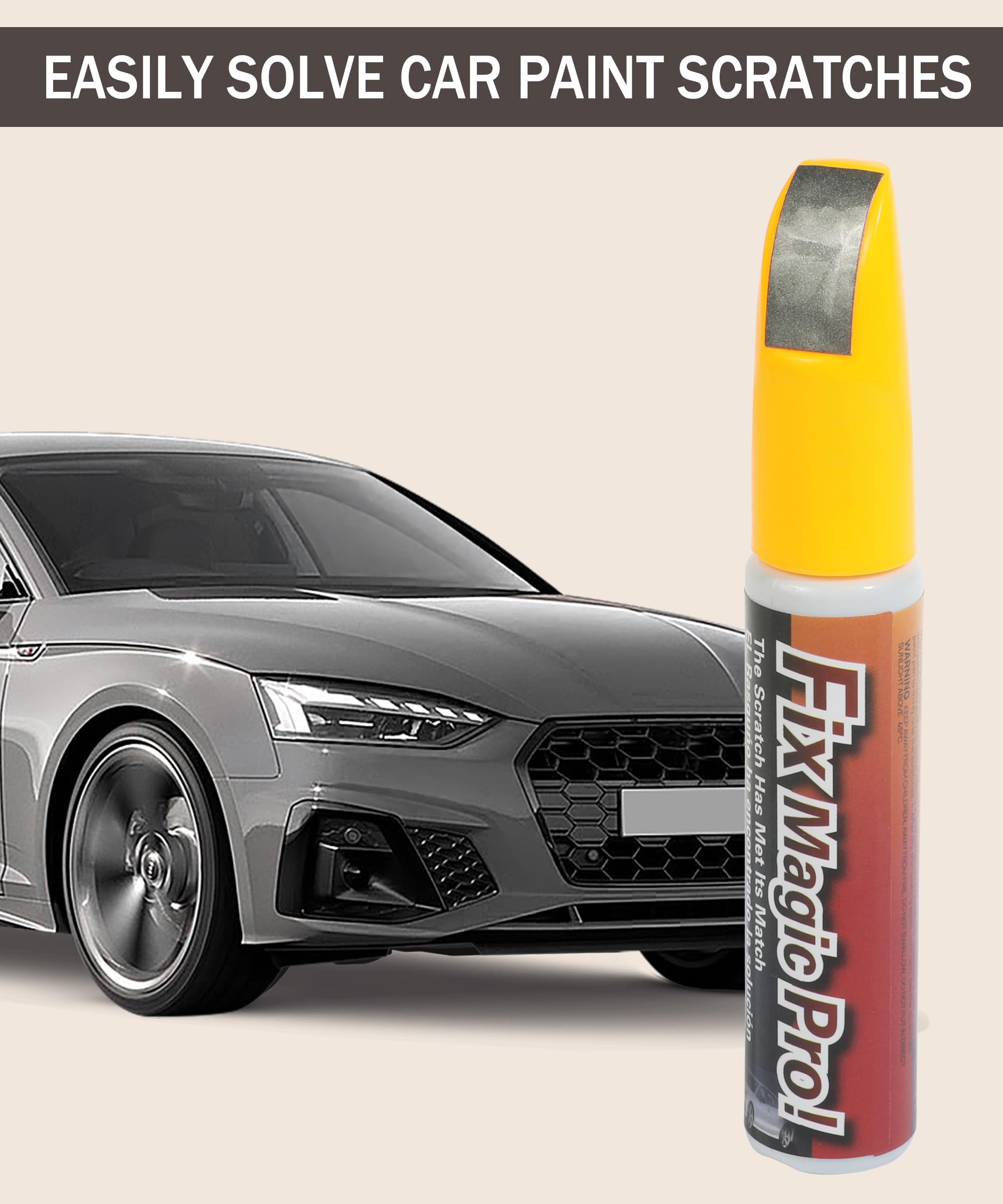 Zlirfy Touch Up Paint Pen,Car Scratch Remover for Deep Scratches,Two-In-One Car Paint Scratch Repair Pen,Car Accessories Car Pai