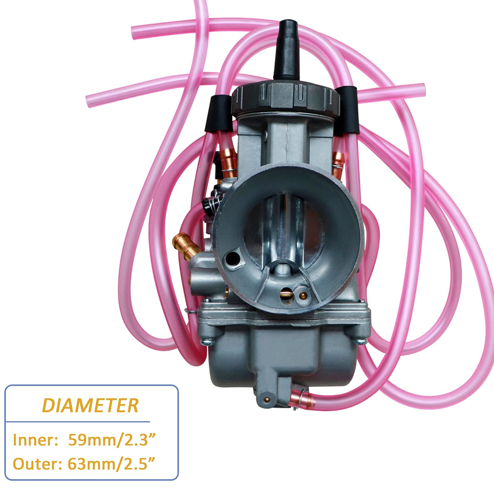 Motorcarb Air Striker Carburetor for Keihin PWK 38mm for Yamaha YZ250 Suzuki RM125 RM250 Honda CR250 CR500 Kawasaki KX125 KX250