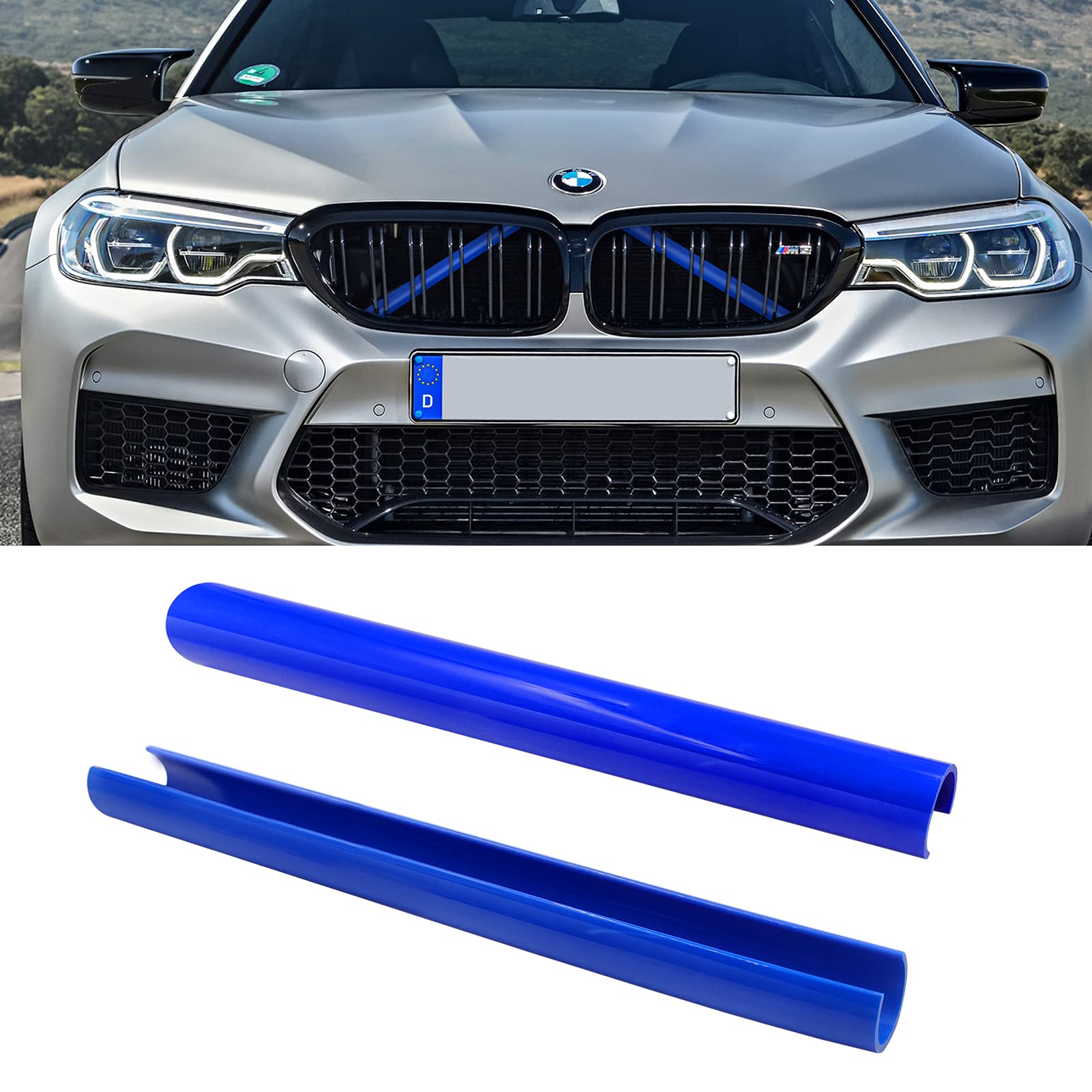 Jaronx Compatible With Bmw Grill Inserts Trims For 1 2 3 4 5 6 7 Series, F20 F22 F30 F32 G30 G32 G11 G12, Compatible With Bmw V 