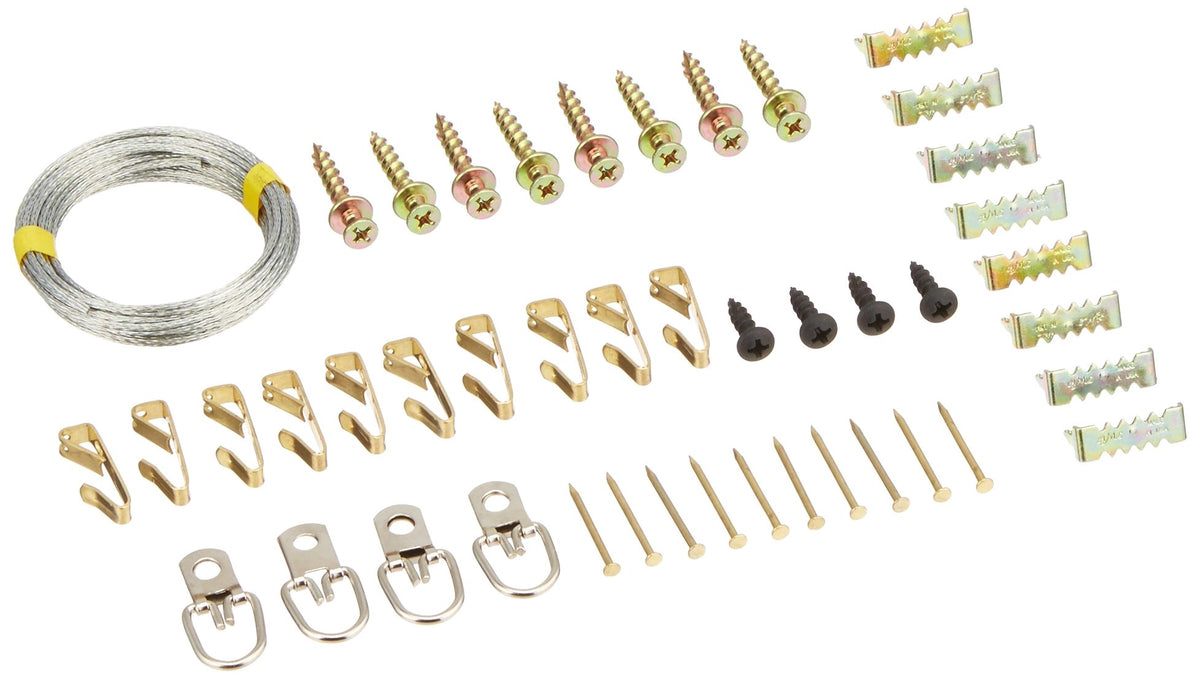 Hangman Hanger Picture Hanging Kit 100 lb. 45 pc.