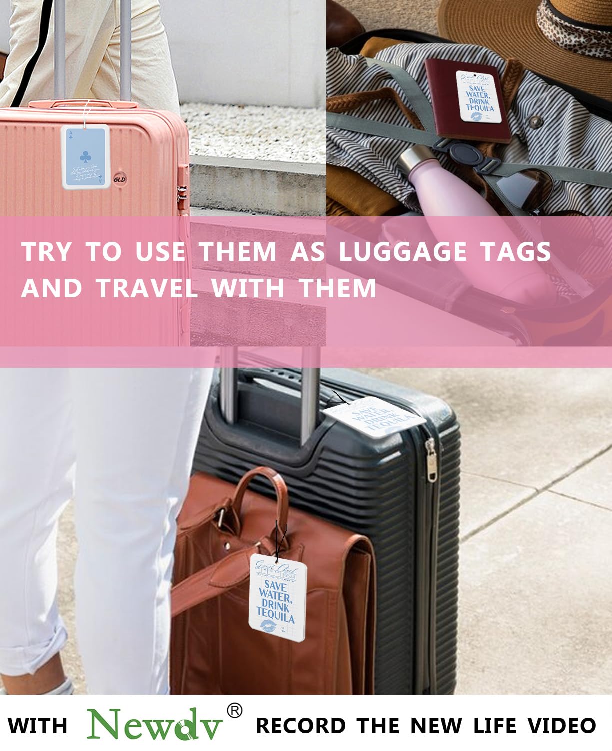 Newdv Western Car Air Freshener,Blue Car Accessories Hanging 3Pcs,Cowgirls Car Mirror Decor Hanging,Preppy Car Scents Air Freshe