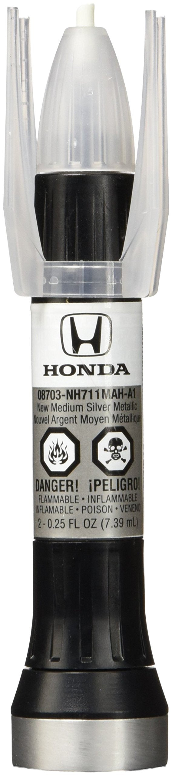 Genuine Honda (08703-NH711MAH-PN) Touch-Up Paint, Whistler Silver Metallic, Color Code: NH711M