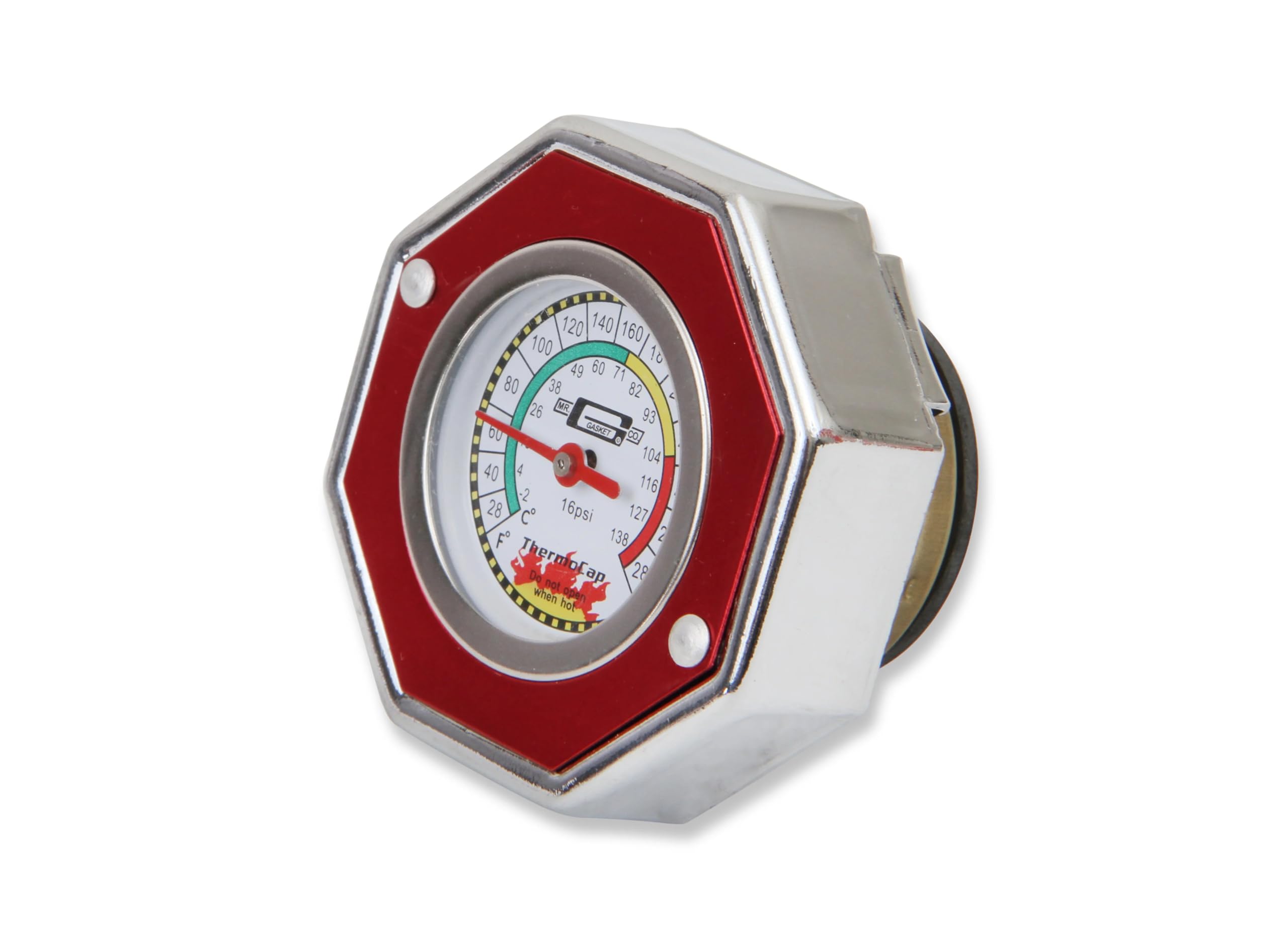 Mr. Gasket 2471R Thermocap - 16 PSI - Red