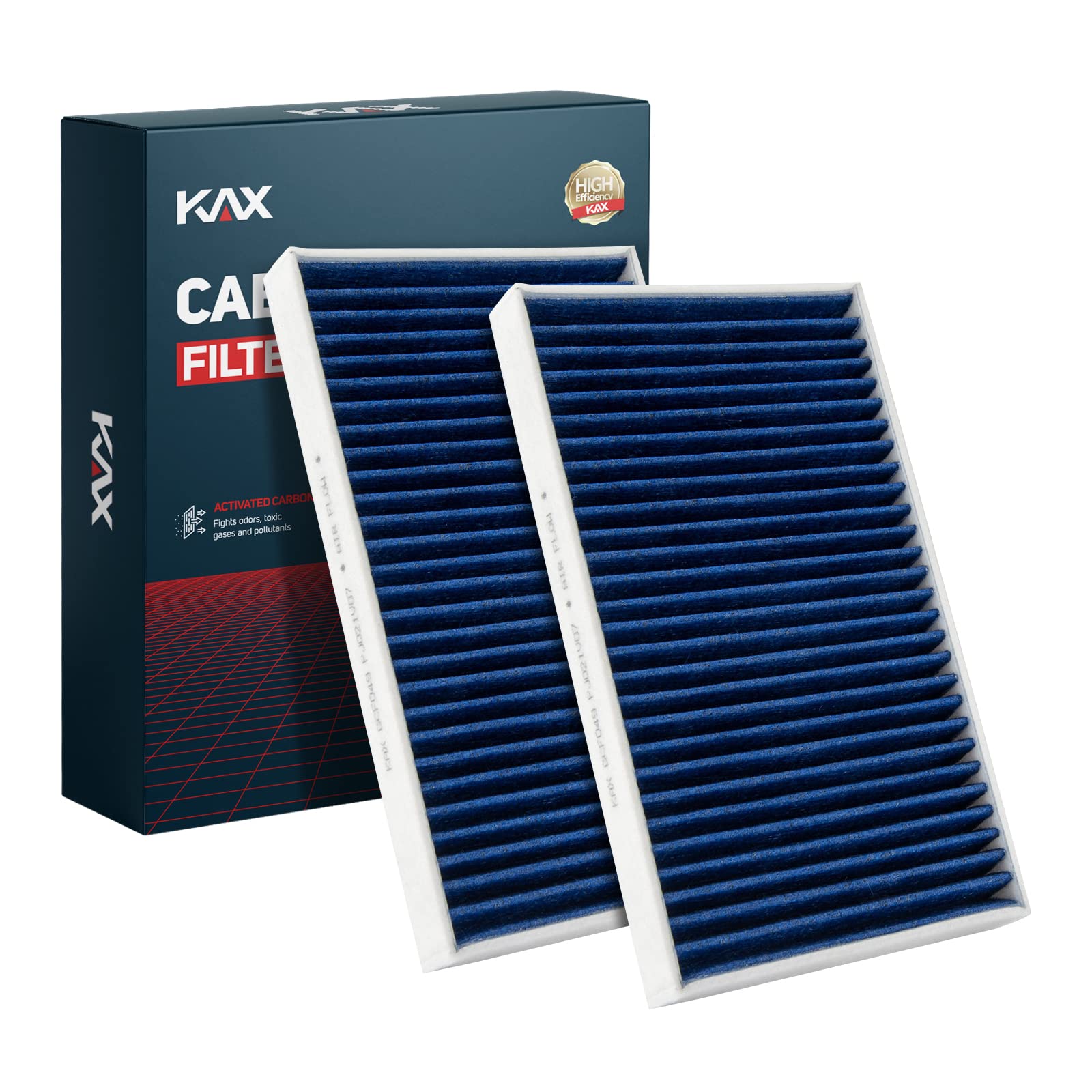KAX Cabin Air Filter, GCF049 (CF8791A) Replace for Silverado, Suburban, Avalanche, Tahoe, Sierra, Yokon, Escalade (1999-2002) Ca