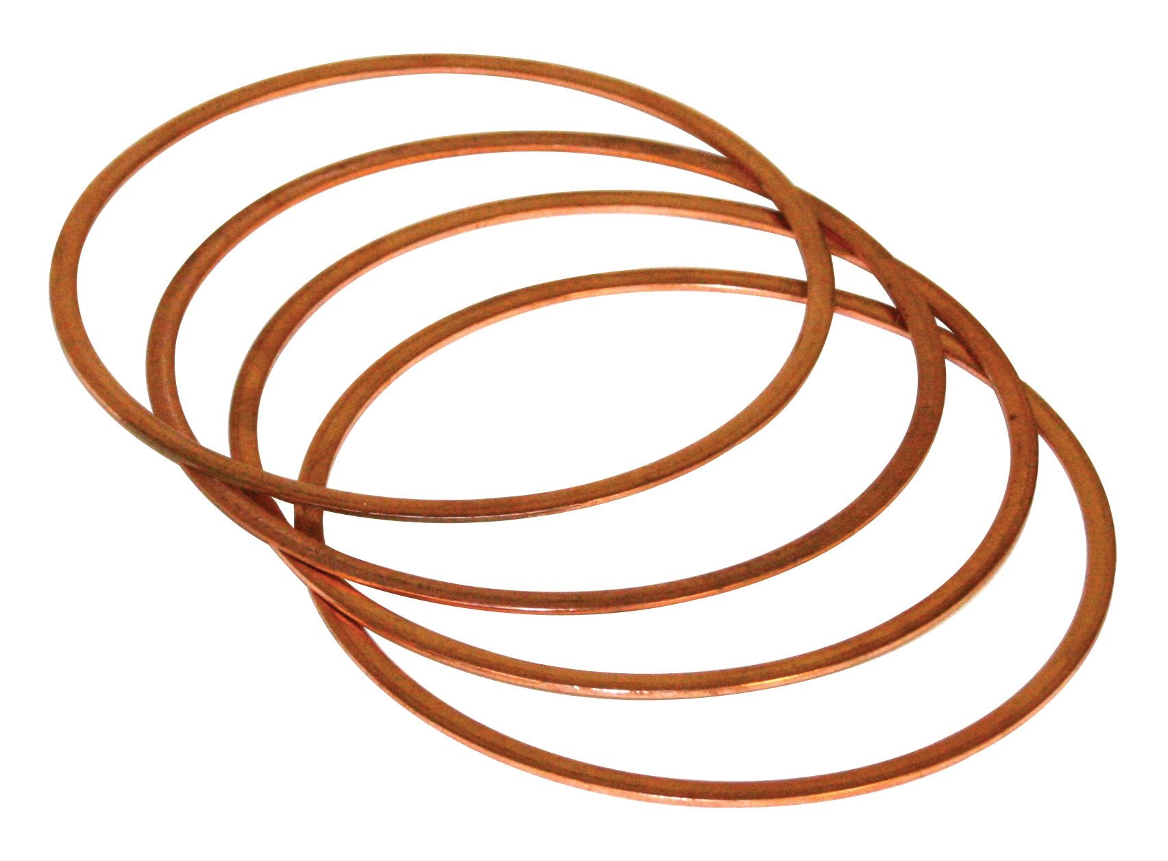 Copper Cylinder Head Gaskets, Fits 90.5 & 92mm .040 Thick, Compatible with Dune Buggy