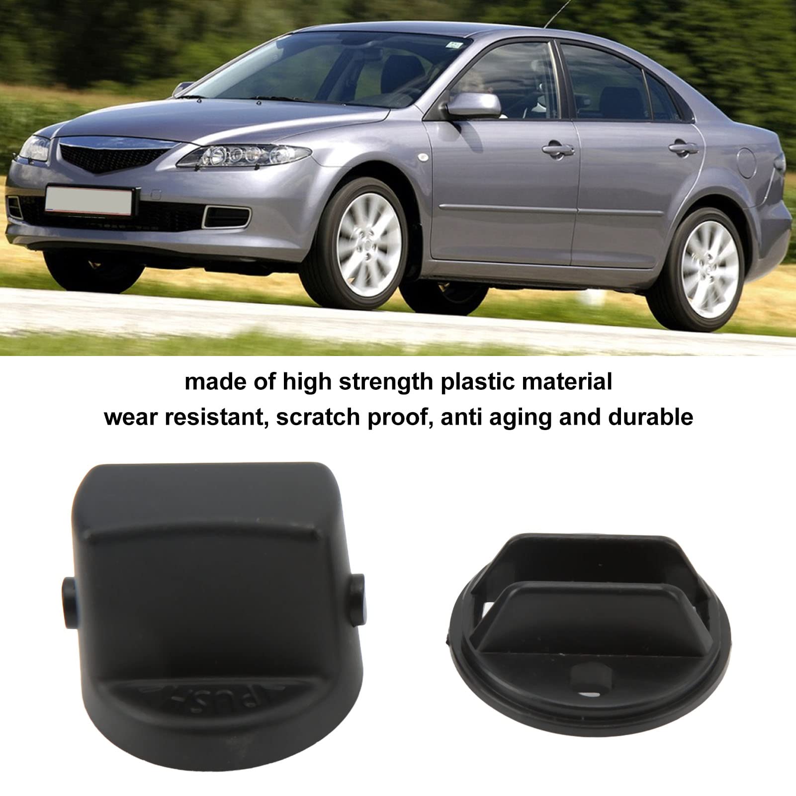 Ignition Start Stop Button Ignition Key Push Turn Knob D6Y1 76 142 Start Stop Switch Button Set Replacement For Mazda 6 Cx-7 Cx-9