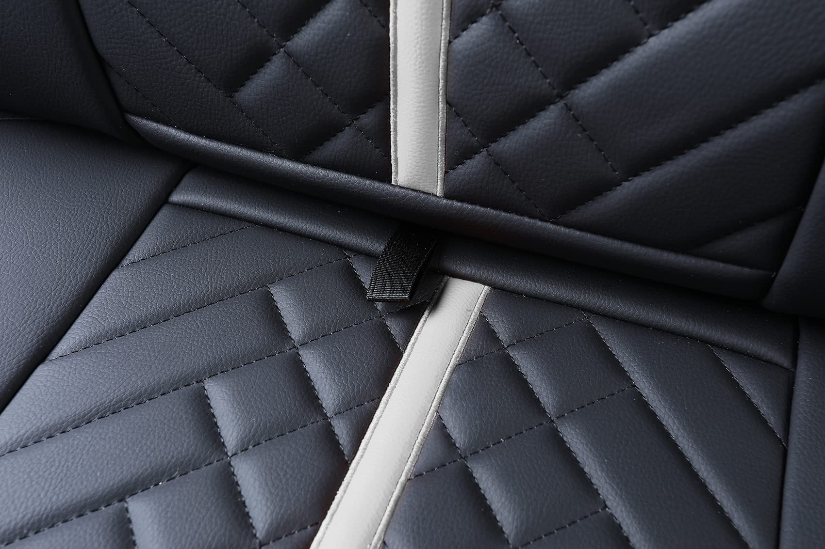 Tomatoman Tacoma Truck Rear Seat Covers 2005-2023 2024 Access Double Cab TRD Sport Offroad Limited SR5 V6 Back Car Cushions(Rear