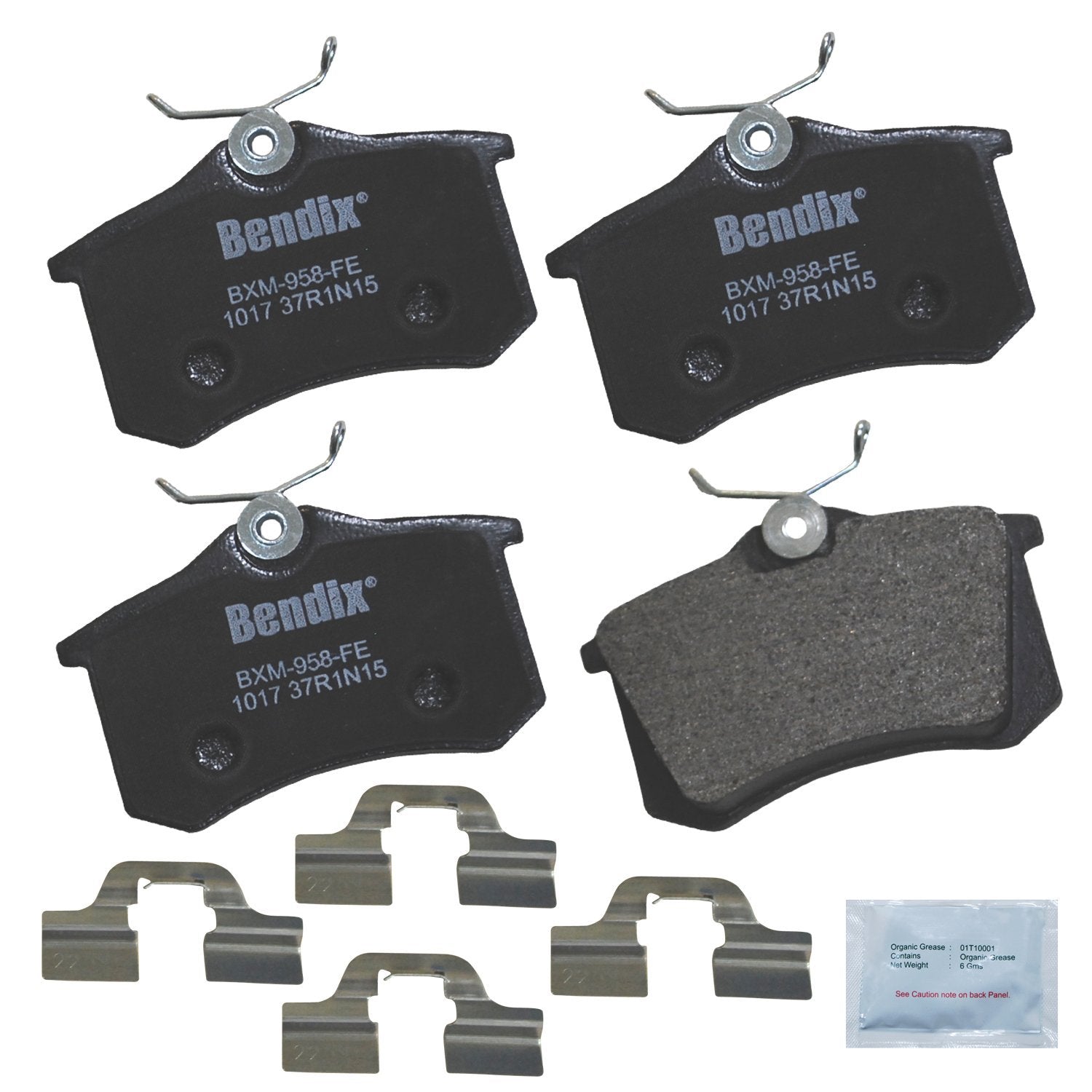 Bendix Priority1 Cfm1017 Rear Brake Pads For A1,A3,A4,Quattro,A6,A8 Allroad S6,Tt,Megane,Scenic,Ii,Seat Alhambra,Cordoba,Ibiza,L