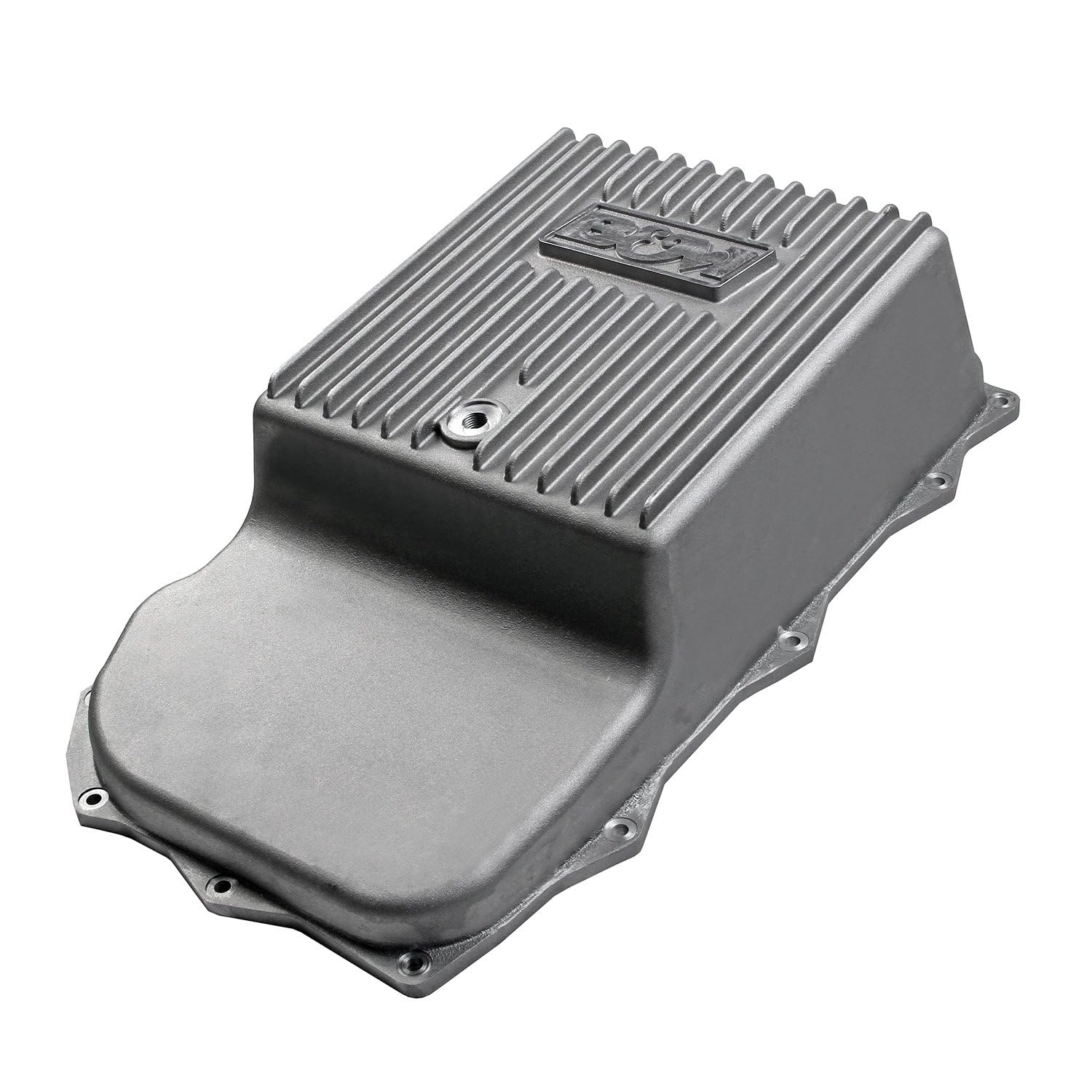 B&M 70395 Hi-Tek Transmission Pan Natural