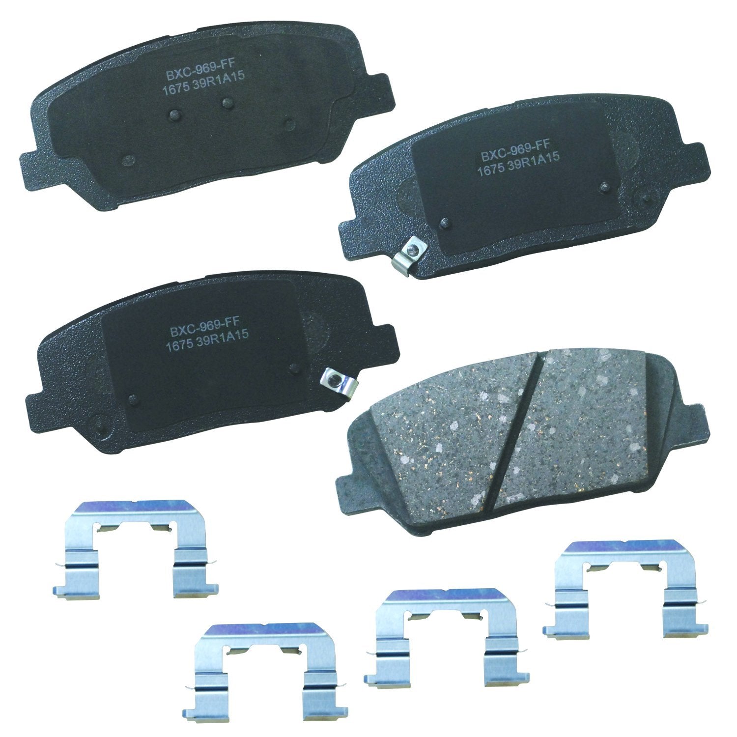 Bendix Premium Sbc1675 Ceramic Front Brake Pads For Hyundai Veloster 2015-2013