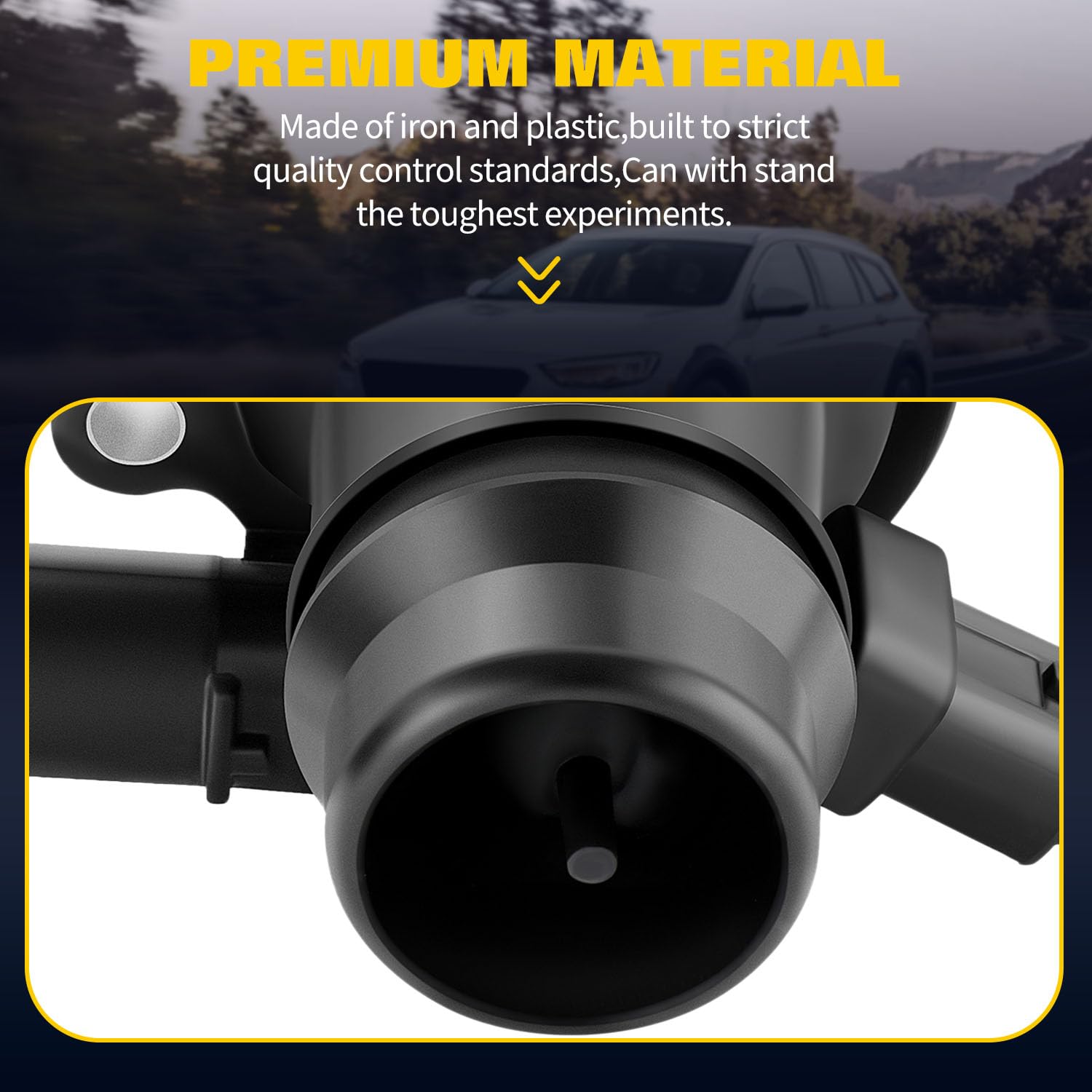 Ocpty Thermostat Housing Fit For Chevy Cruze 2011-2016,For Chevy Sonic 2012-2017,For Buick Encore 2013-2017 Engine Coolant Thermostat Housing Assembly Replaces 55565336,55579010,902-808