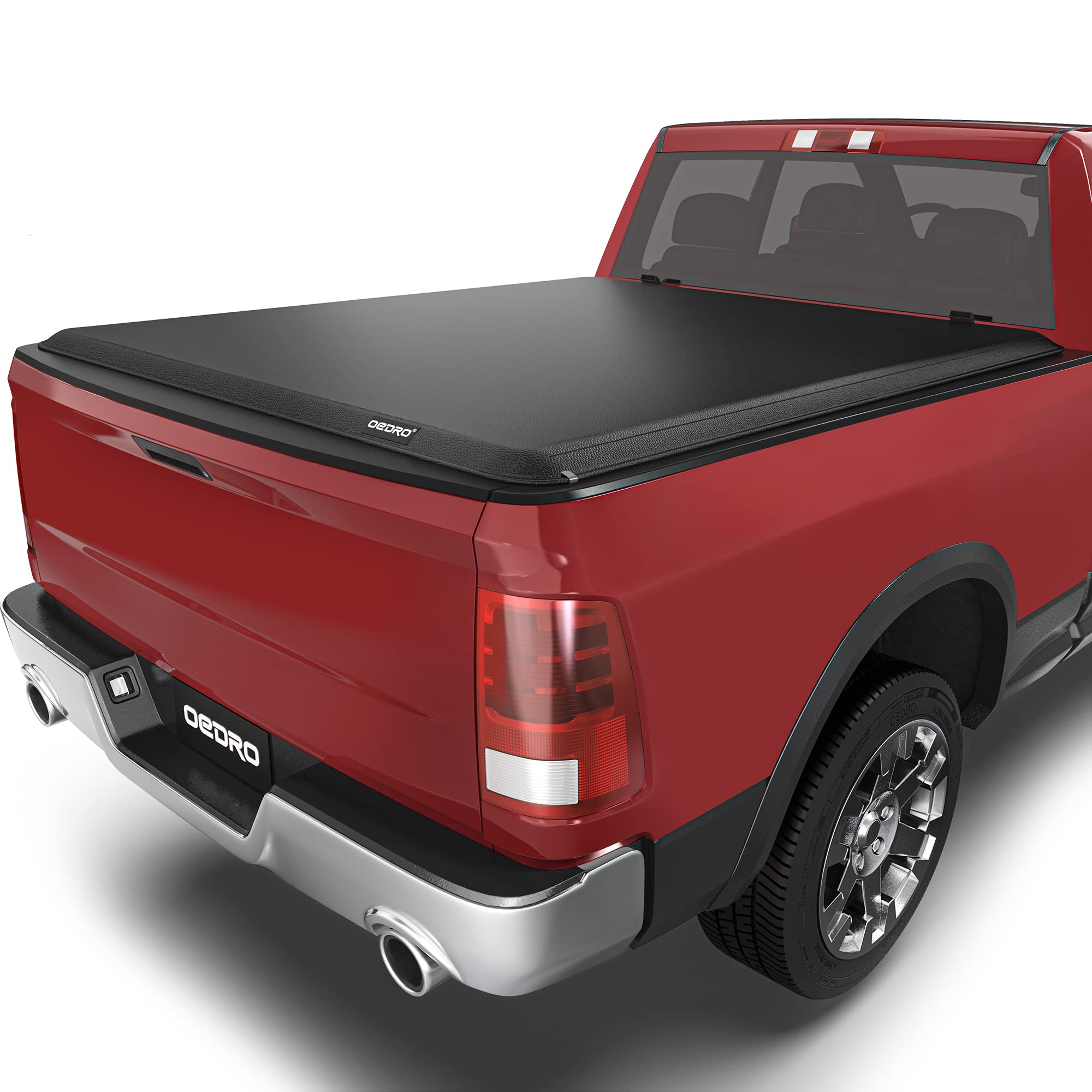 Oedro Soft Roll Up Truck Bed Tonneau Cover Compatible With 2019 2020 2021 2022 2023 2024 Dodge Ram 1500 New Body Style 5.6 Ft Be