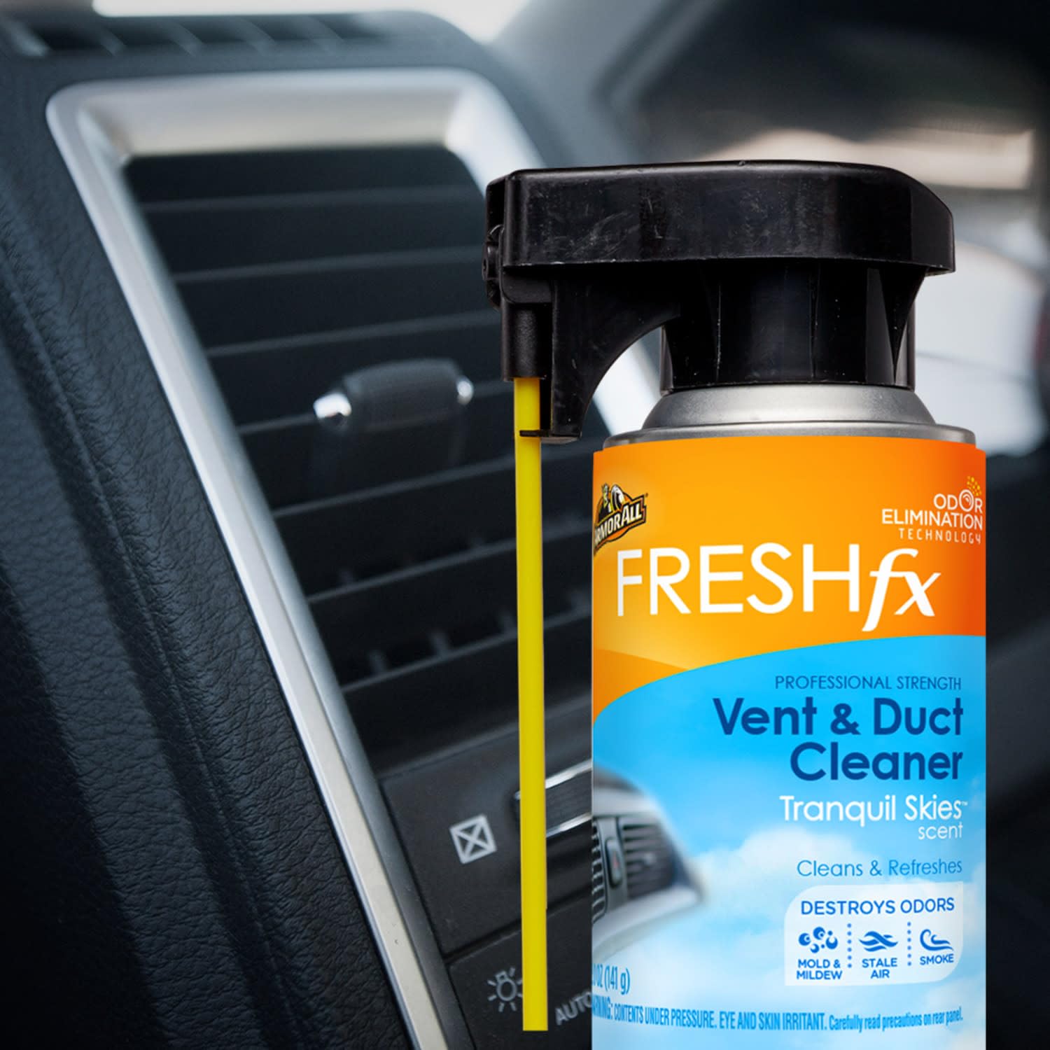 Armor All Fresh FX Vent and Duct Cleaner, Tranquil Skies Scent, 5 OZ Each, 3 Count, Odor Neutralizer, Model 18546-3US