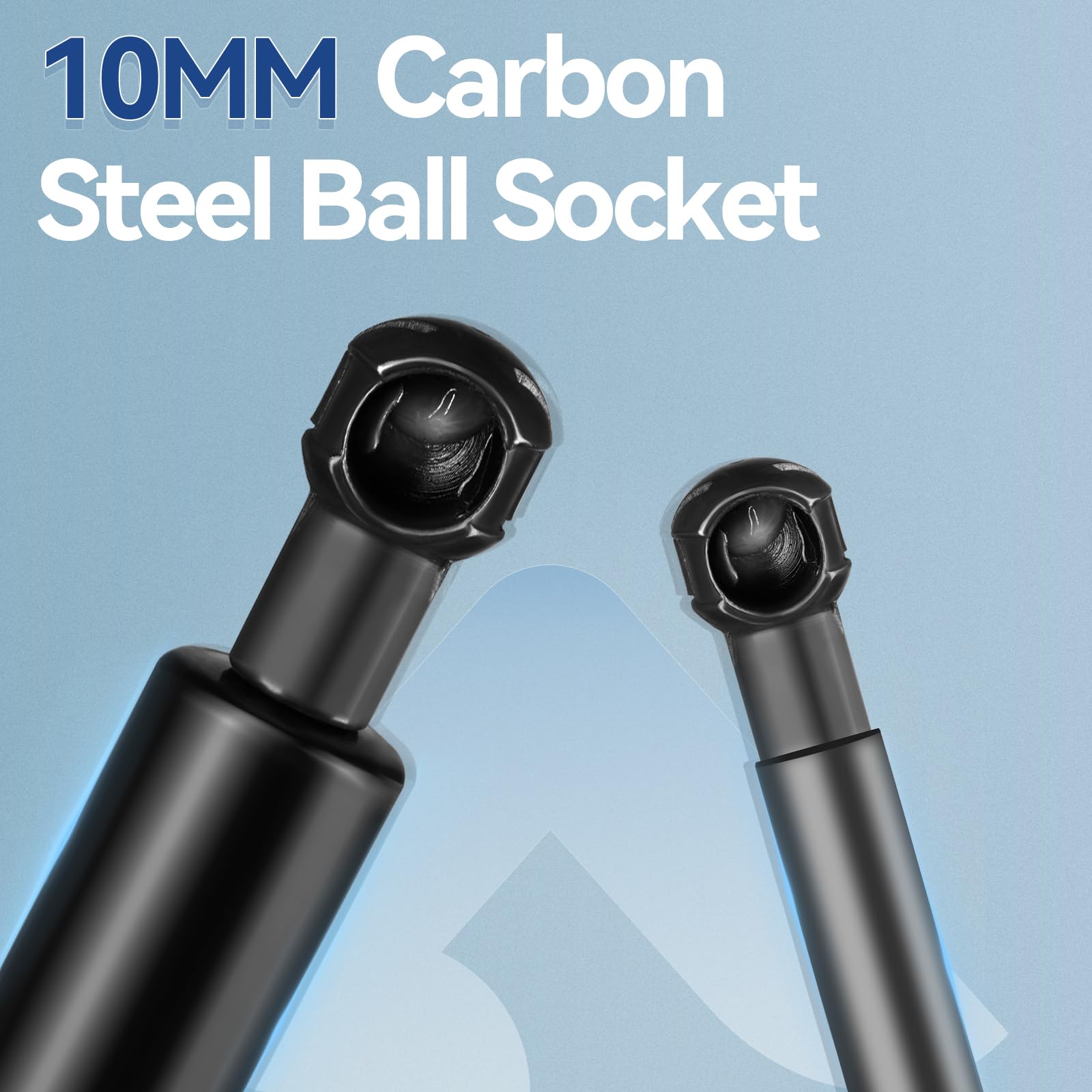 Arana Gas Struts 28 Inch 200 Pound With 10Mm Ball Studs, 28 '' Gas Spring Shocks Lift Supports For Heavy Duty Lid Snowmobile Tra
