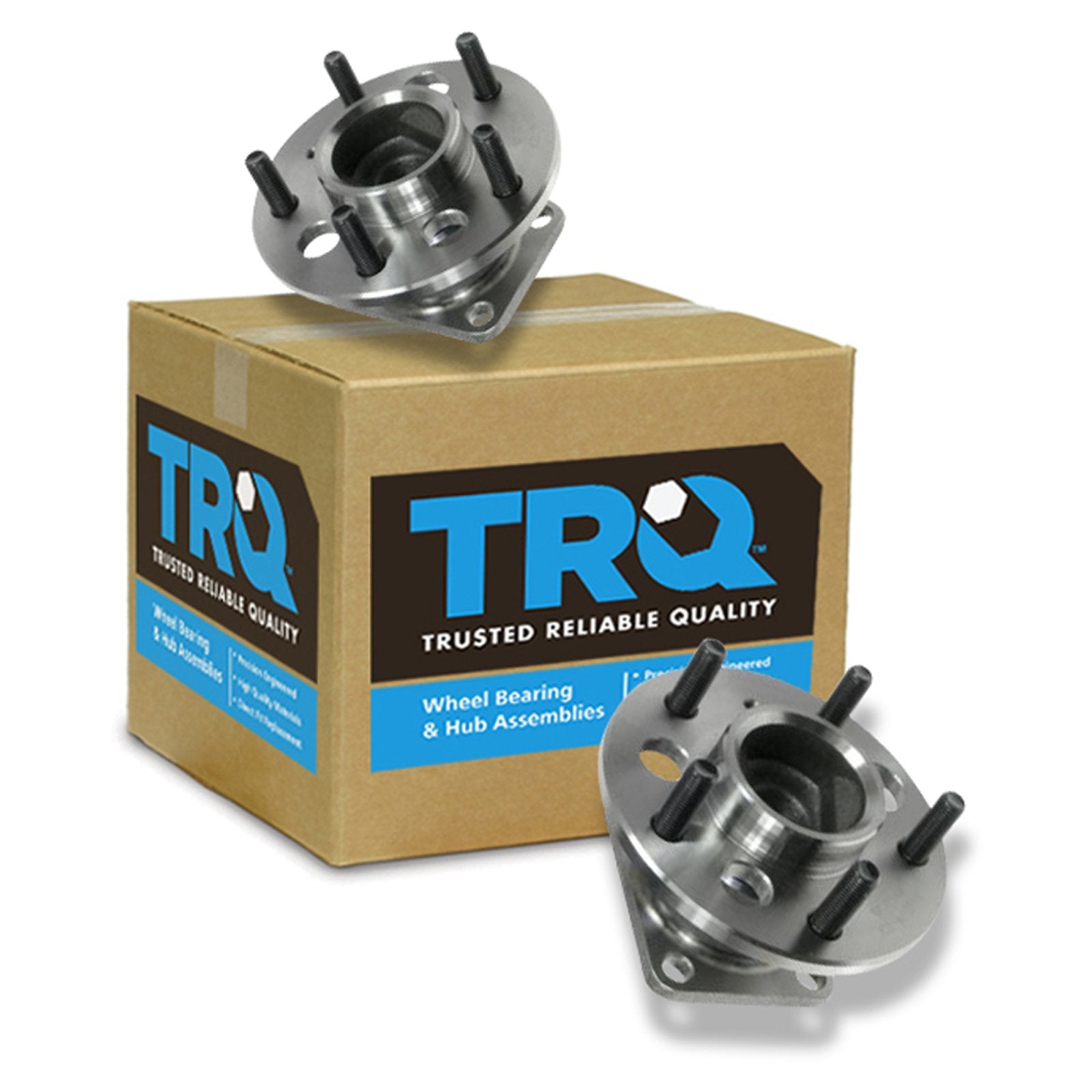 Rear Wheel Bearing & Hub Assembly Pair Set For Buick Chevy Pontiac Olds