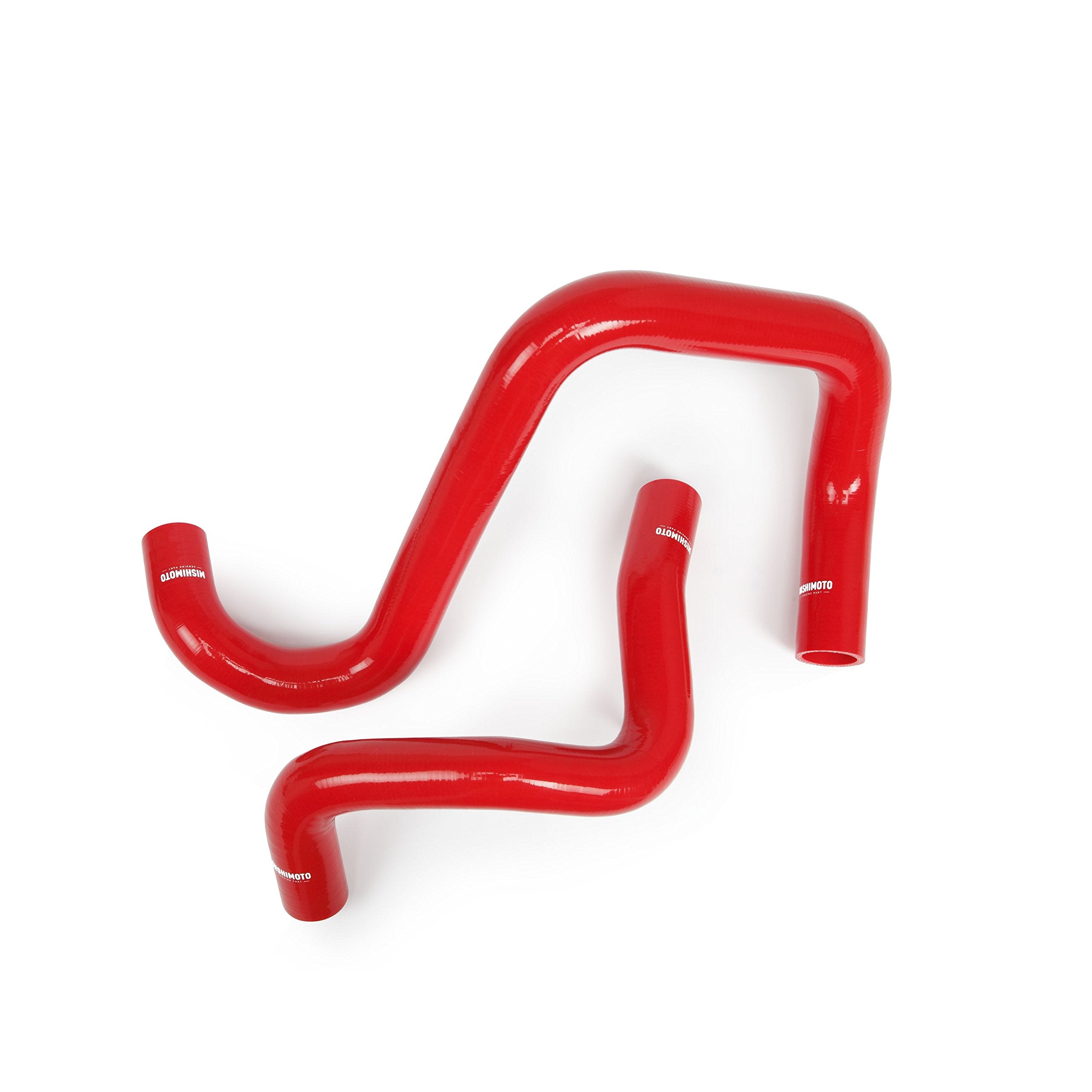 Mishimoto MMHOSE-WR6-12RD Silicone Radiator Hose Kit Fits Jeep Wrangler JK 2012-2018 Red