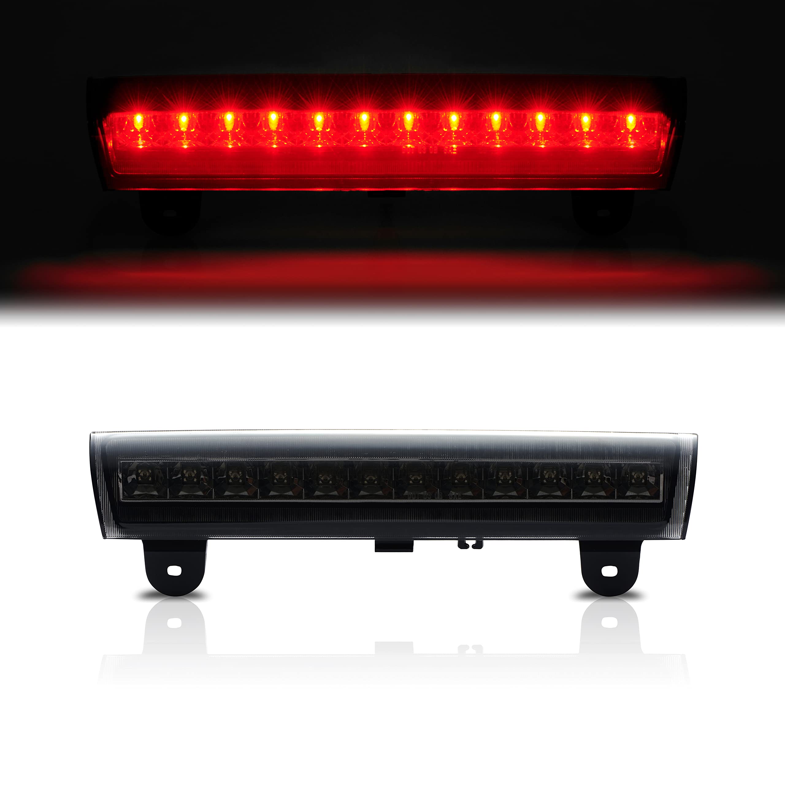 Cxdar Third 3Rd Brake Light Led For 2000-2006 Chevy Suburban Tahoe, High Mount Rear Brake Lights Assembly For 00-06 Gmc Yukon, W