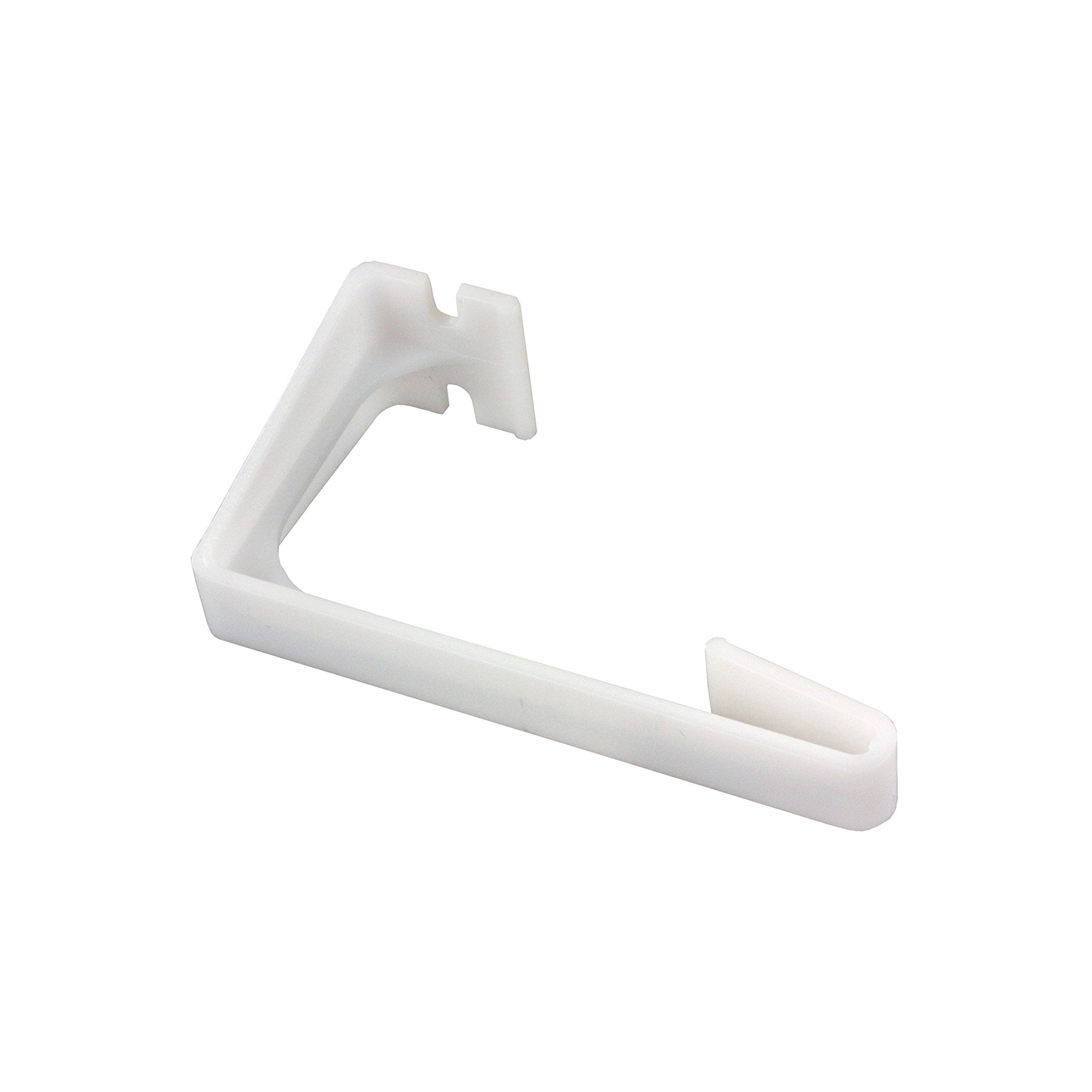 Jr Products 81485 Side Curtain Retainer , White