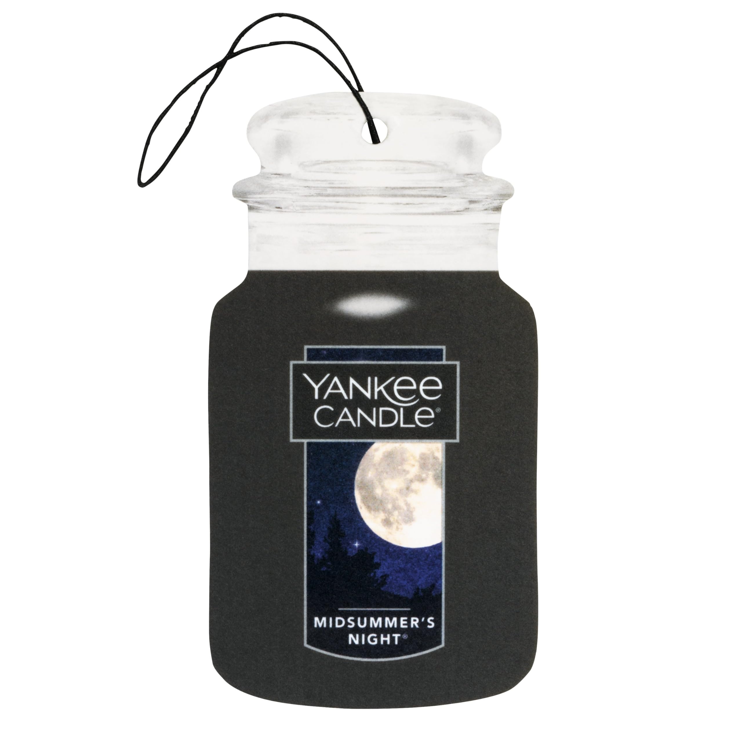Yankee Candle Paper Car Jar, Midsummer Night (Pack Of 10)