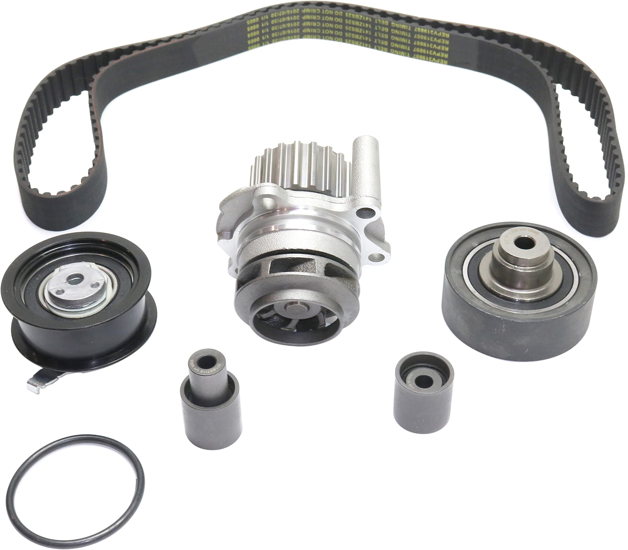 Garage-Pro Timing Belt Kit W/Belt Idlers & Tensioner, Water Pump (w/Impeller & Gasket) fits 1.9L Replacement for Volkswagen Jett