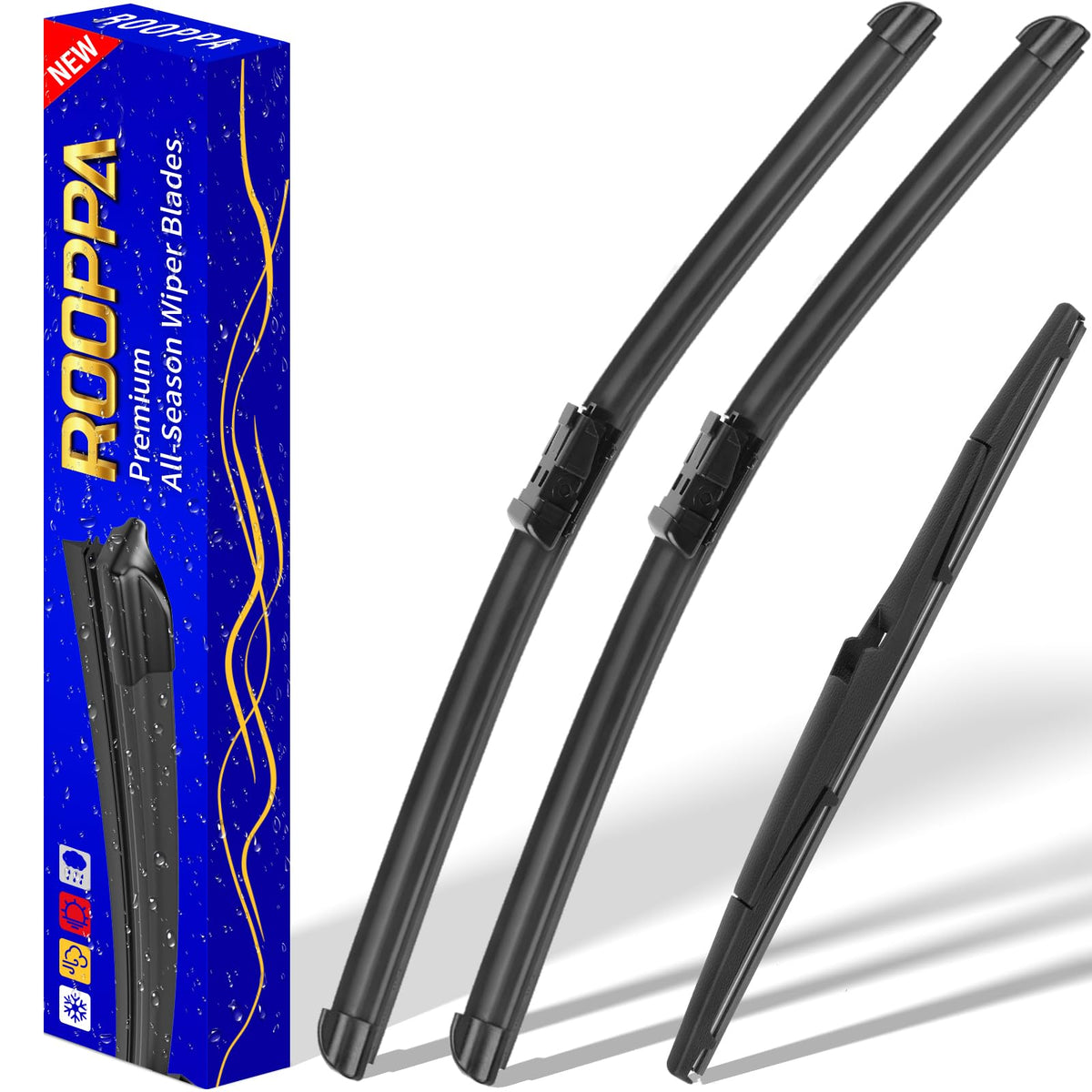 3 Wipers Replacement For 2016-2021 Lexus Rx350/2016-2022 Lexus Rx450H, Windshield Wiper Blades Original Equipment Replacement -