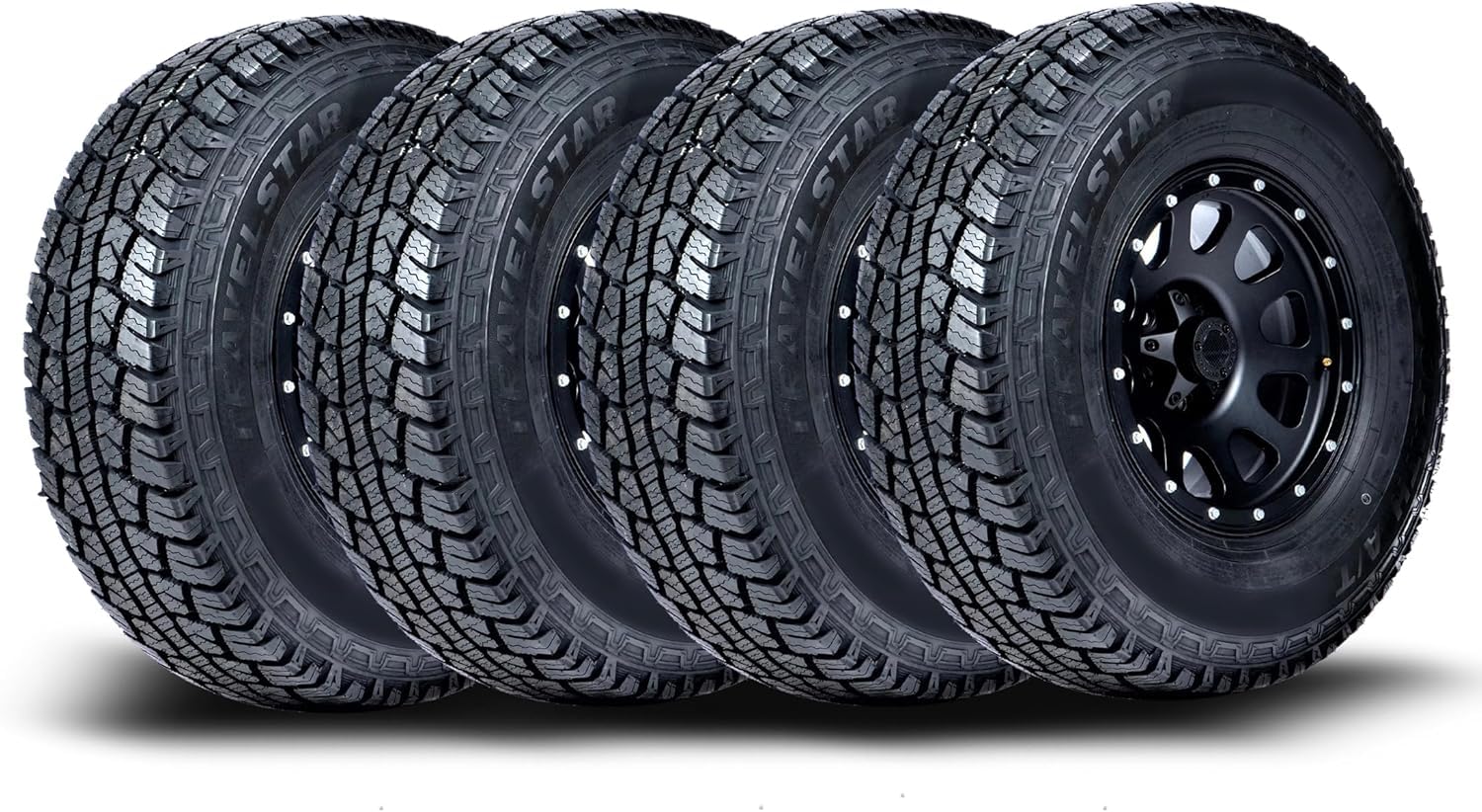 Set Of 4 (Four) Travelstar Ecopath At All Terrain 265/75R16 116S Suv Radial Tire + Road Hazard Warranty Included 265/75/16 (Tire