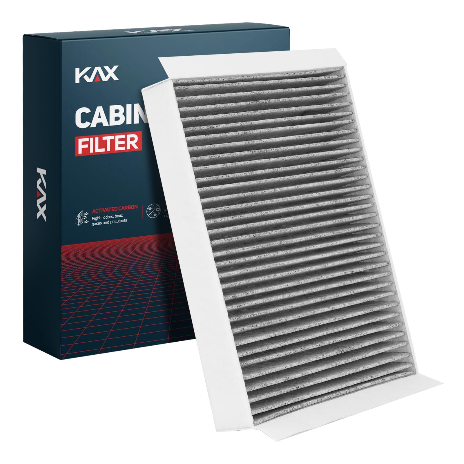 Kax Cabin Air Filter, Replace For (Cf12152) Mustang Gt/Ecoboost/V6/Shelby Gt350/ Bullitt 2015-2021,Passenger Compartment Air Fil