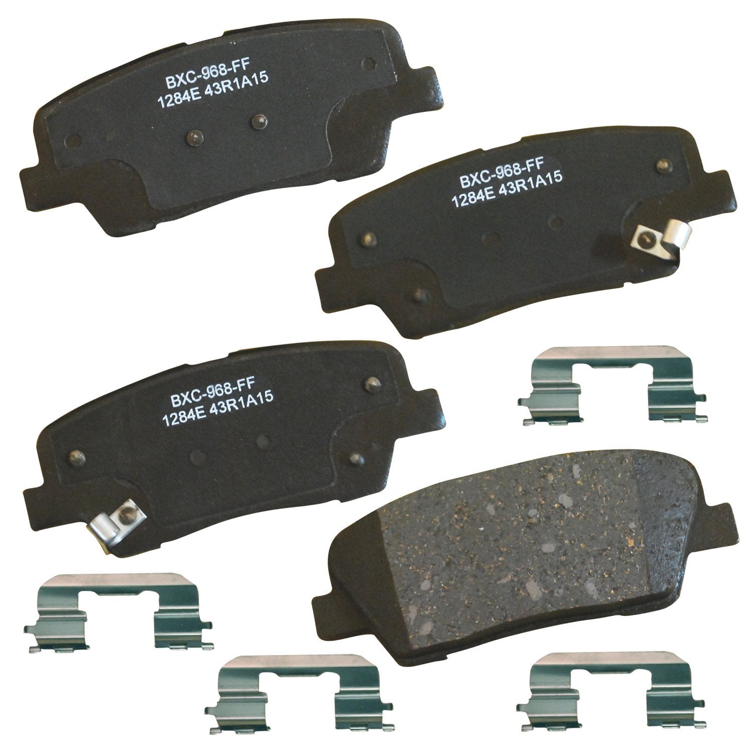 Bendix Premium Sbc1284E Ceramic Rear Brake Pads For Hyundai Equus 2016-2011