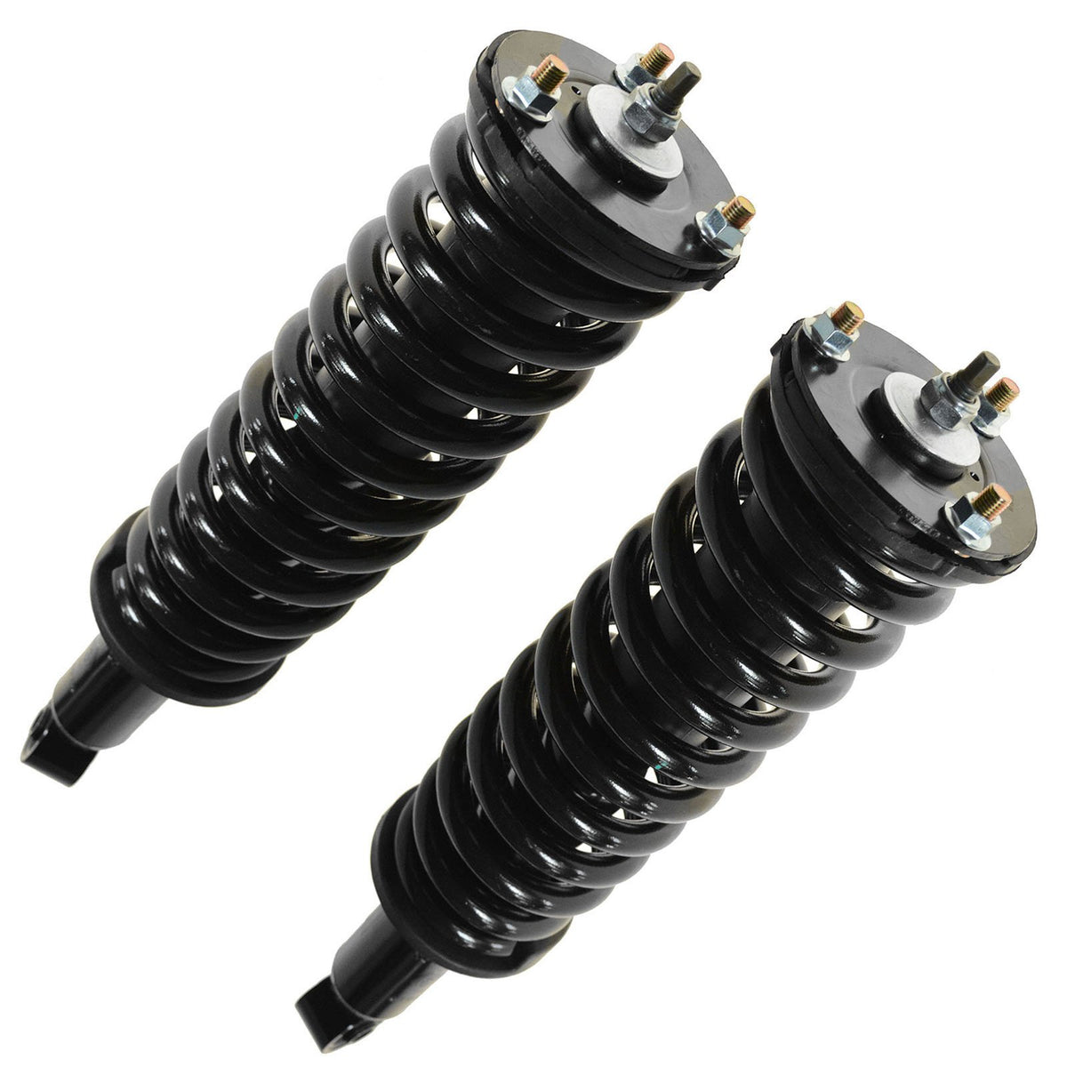 Trq Front Strut & Coil Spring Assembly Set Driver & Passenger Sides Compatible With 95-04 Toyota Tacoma