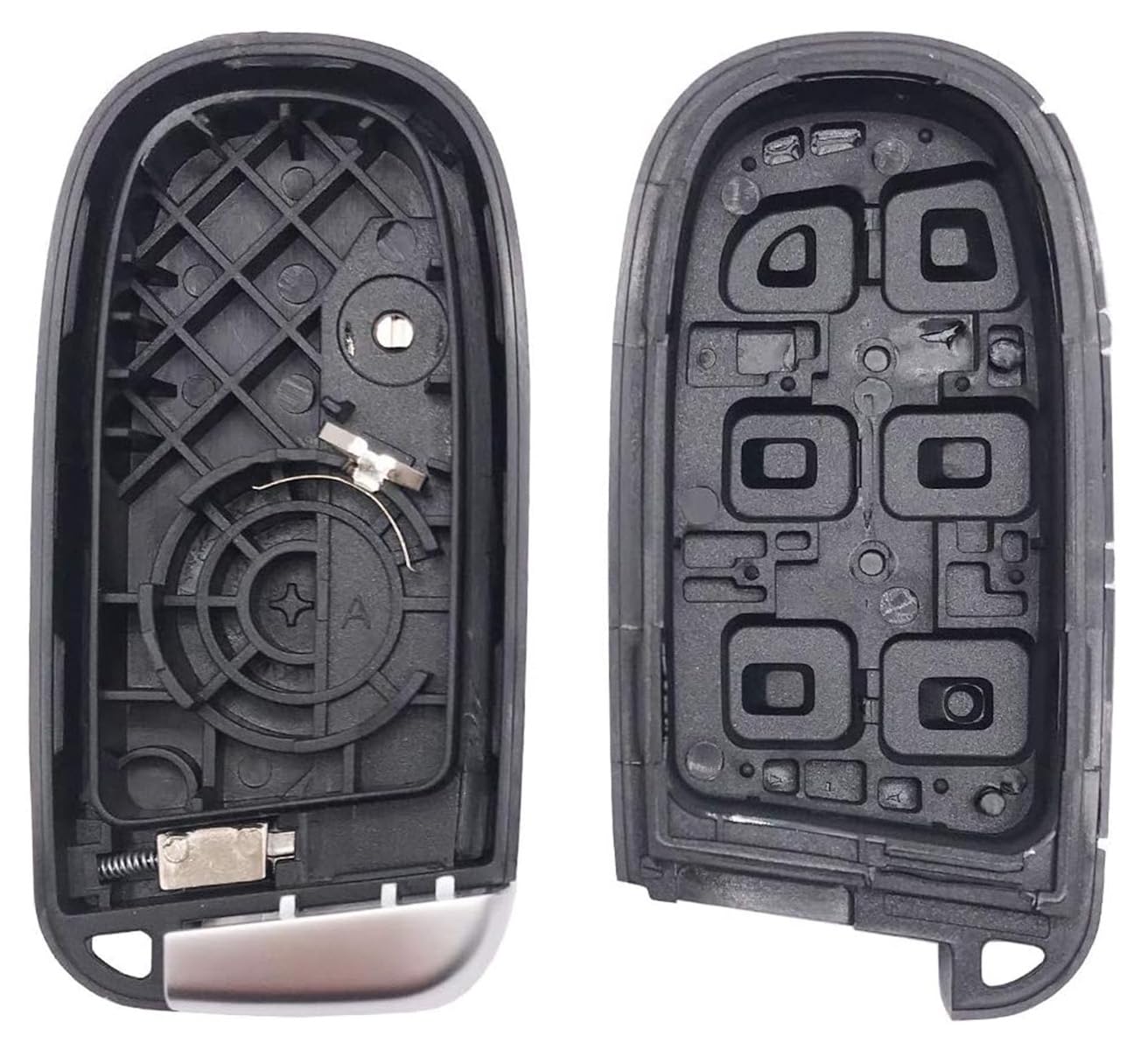 Horande Replacement Keyless Entry Key Fob Cover Case Fit For Dodge Charger Challenger Jeep Grand Cherokee Compass Renegade Patri