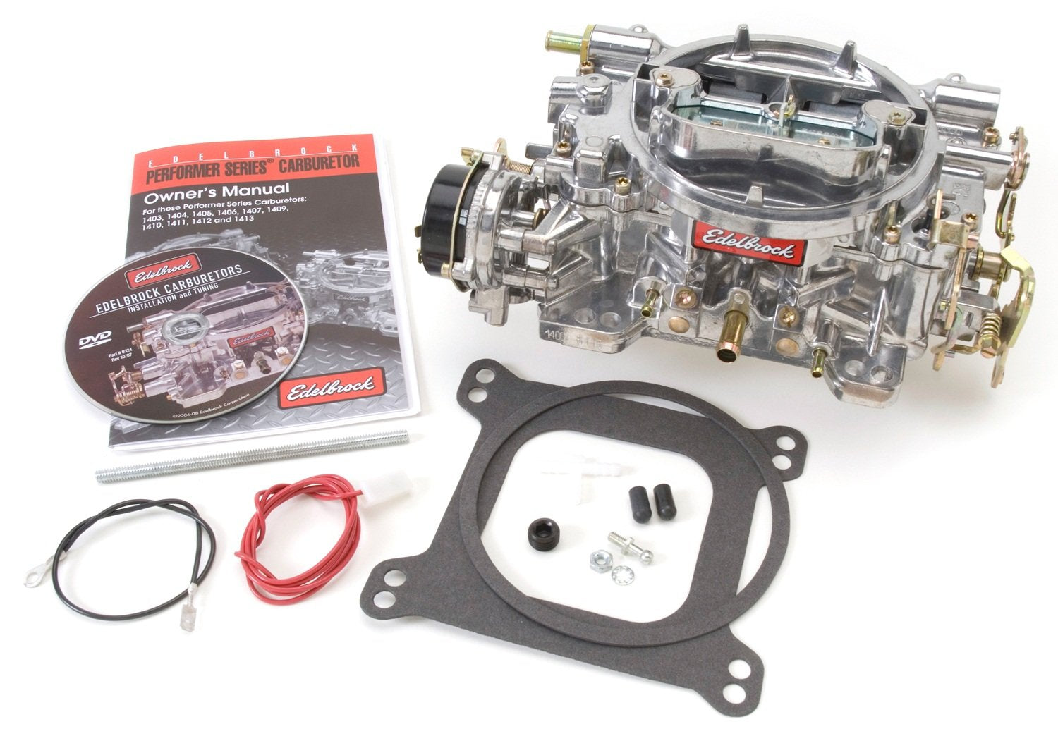 Edelbrock 9906 Performer 600 Cfm Vacuum Secondary Electric Choke Remanufactured Carburetor (Renewed)