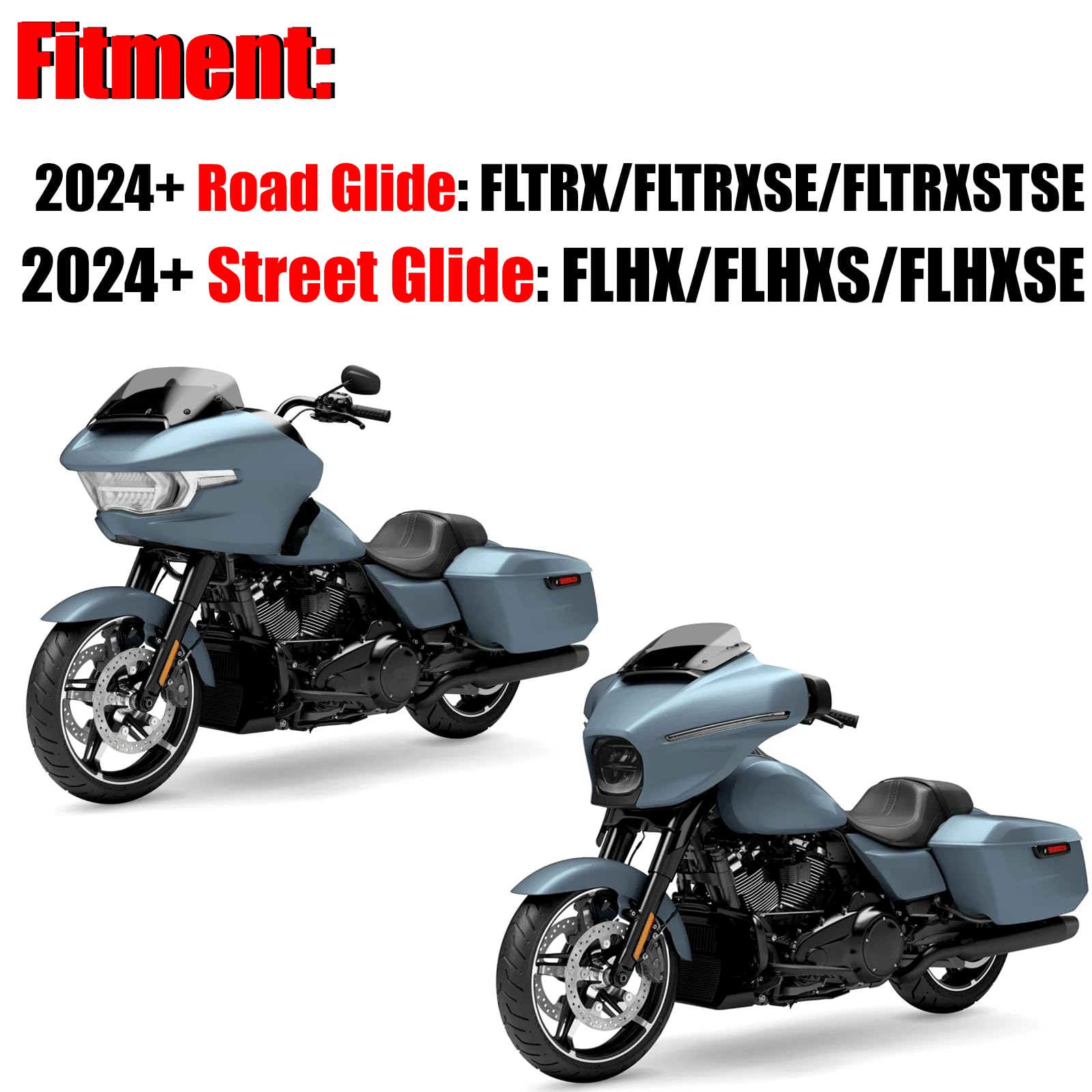 VPZMT Skid Plate Fit for Harley Touring, Road Glide, CVO Road Glide, Street Glide, CVO Street Glide, Special FLHXSE Lower Engine