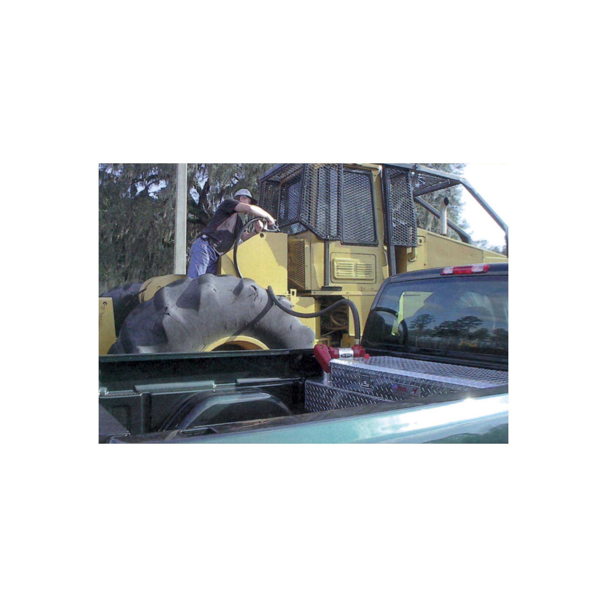 Rds Mfg Inc Rds 71789 Rectangular Auxiliary/Transfer Combo Fuel Tank And Tool - 51 Gallon Capacity