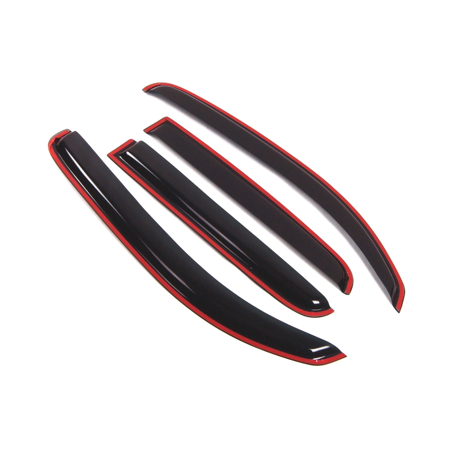 Tuningpros In-Channel Window Vent Visors Rain Guards Compatible With Chevrolet Hhr 2006-2011 | Side Window Wind Deflectors Rain