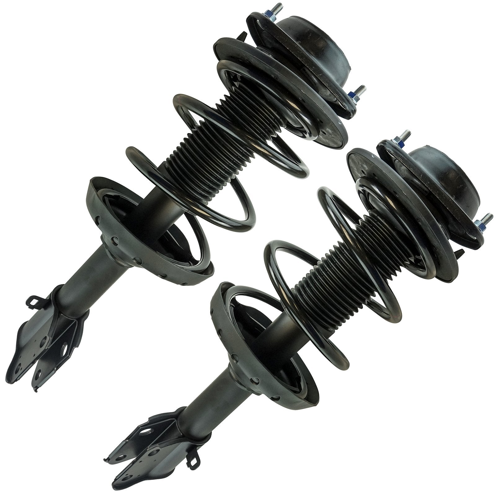 Trq Front Strut & Coil Spring Assembly Set Driver & Passenger Sides Compatible With 10-12 Subaru Legacy