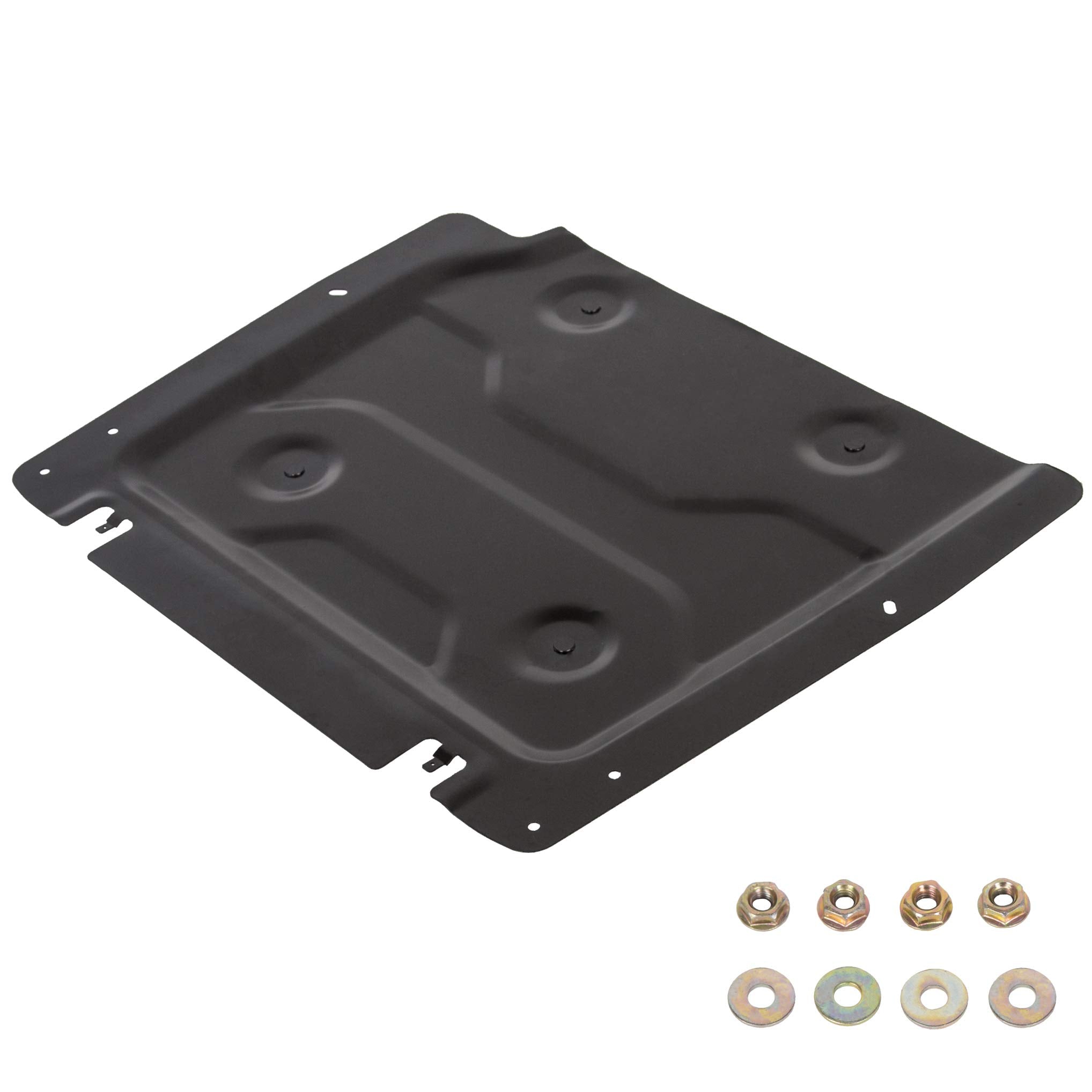 ECOTRIC Tour Pack Inner Reinforcement Plate Compatible with 2014-2023 Harley Davidson Road Glide Street Glide Road King Ultra Glide FLT FLHT- Black Laser Cut Trunk Metal Base