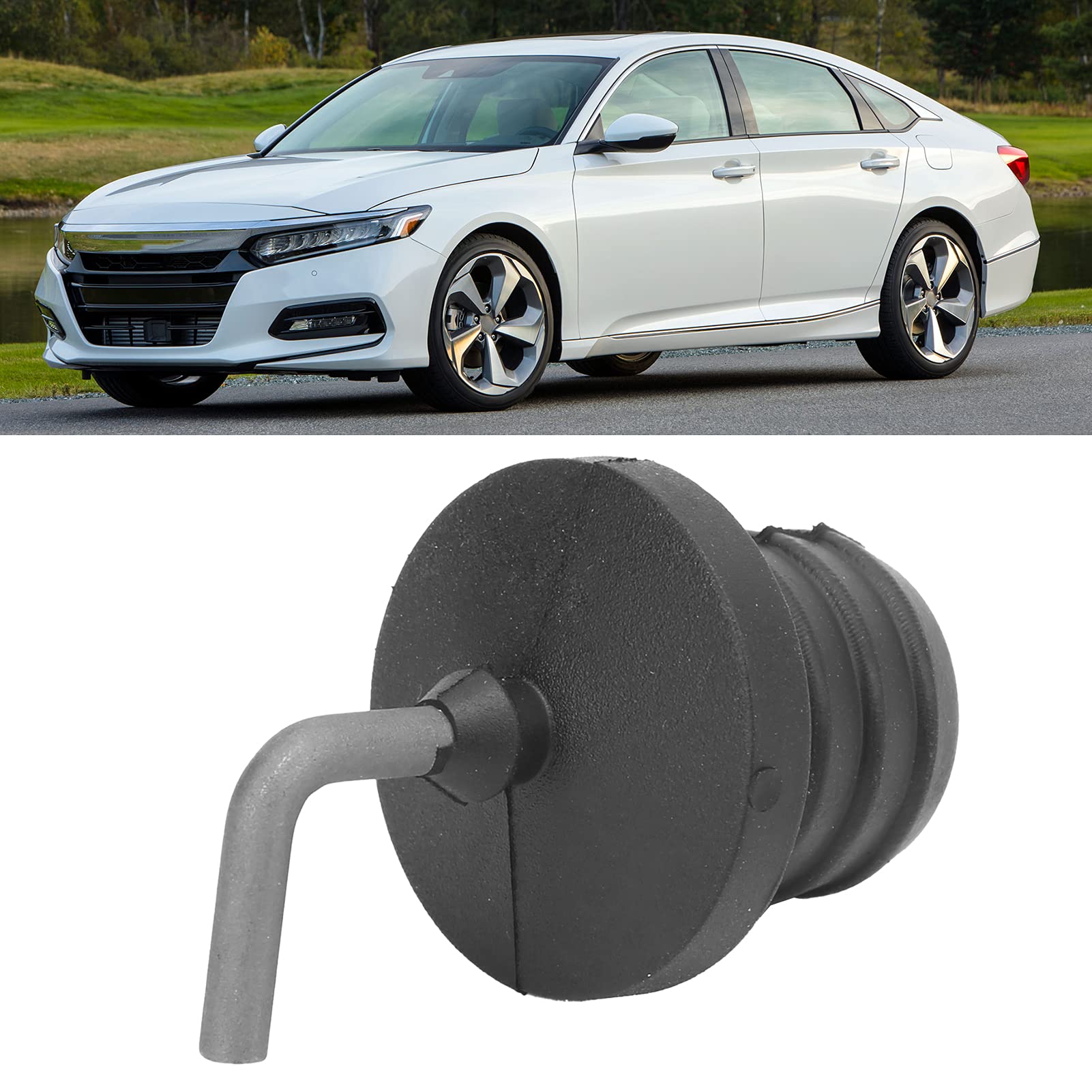 Transmission Filler Cover, Car Transmission Filler Cap Plug 25615-5T0-004 Rubber Repair Replacement for Atf A Cvt Rubber