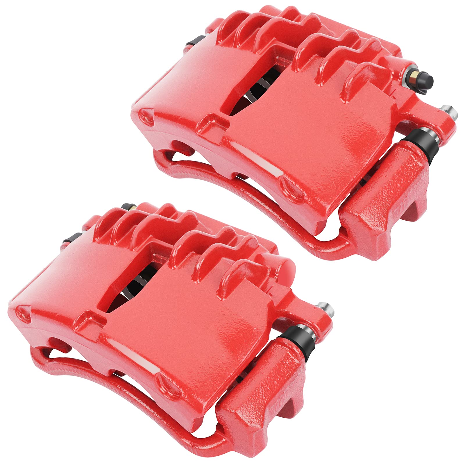 cciyu 18-B4723 18-B4722 Front Left & Right Brake Calipers With Bracket For Ford For Mustang 1999-2002