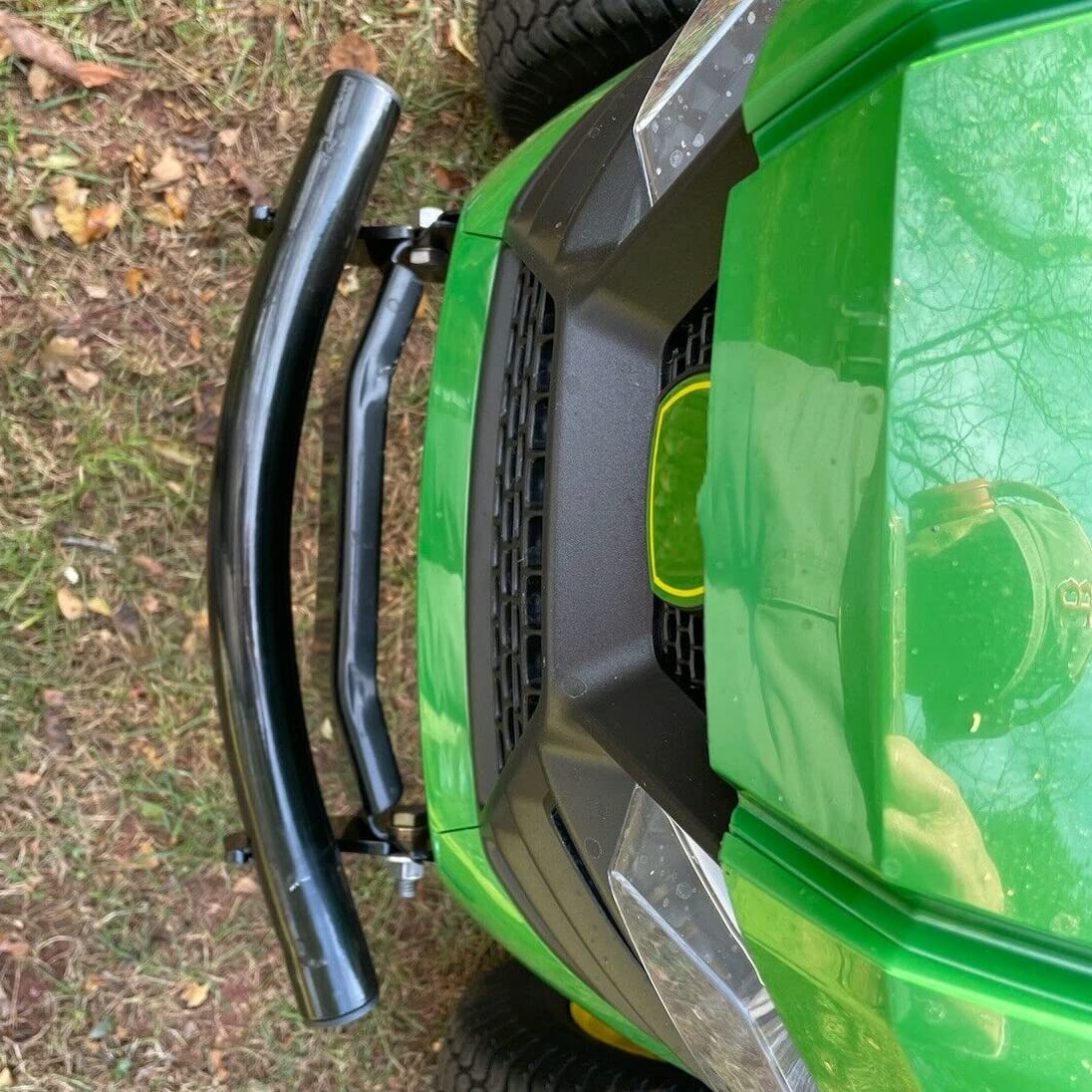 ECOTRIC Front Bumper Guard Protector Compatible with John Deere X300, X304, X310, X320, X324, X350, X360, X300R, X500, X520, X53