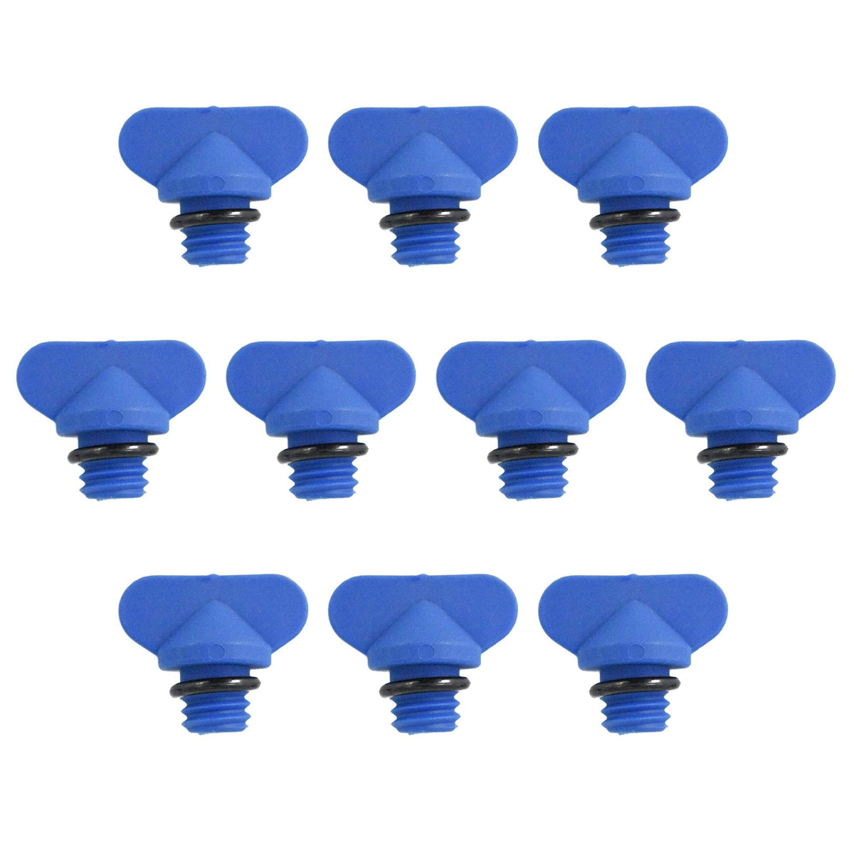 Manifold Engine Block Drain Plug Kit Replaces Sierra 18-4226 for Mercruiser 22-806608a02 Compatible with GLM 13992, Pack of 10