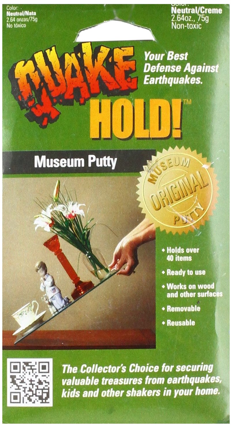 Quake Hold 88111 2.64 Oz Quake Hold Museum Putty