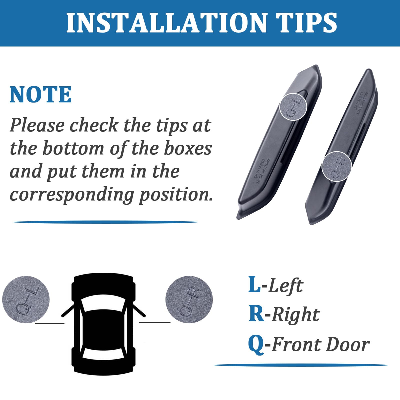 TOPINSTALL 2PCS Front Door Storage Box Compatible with Ford Bronco 2021-2025 Accessories, Phone Holder Door Grab Handle Pocket S