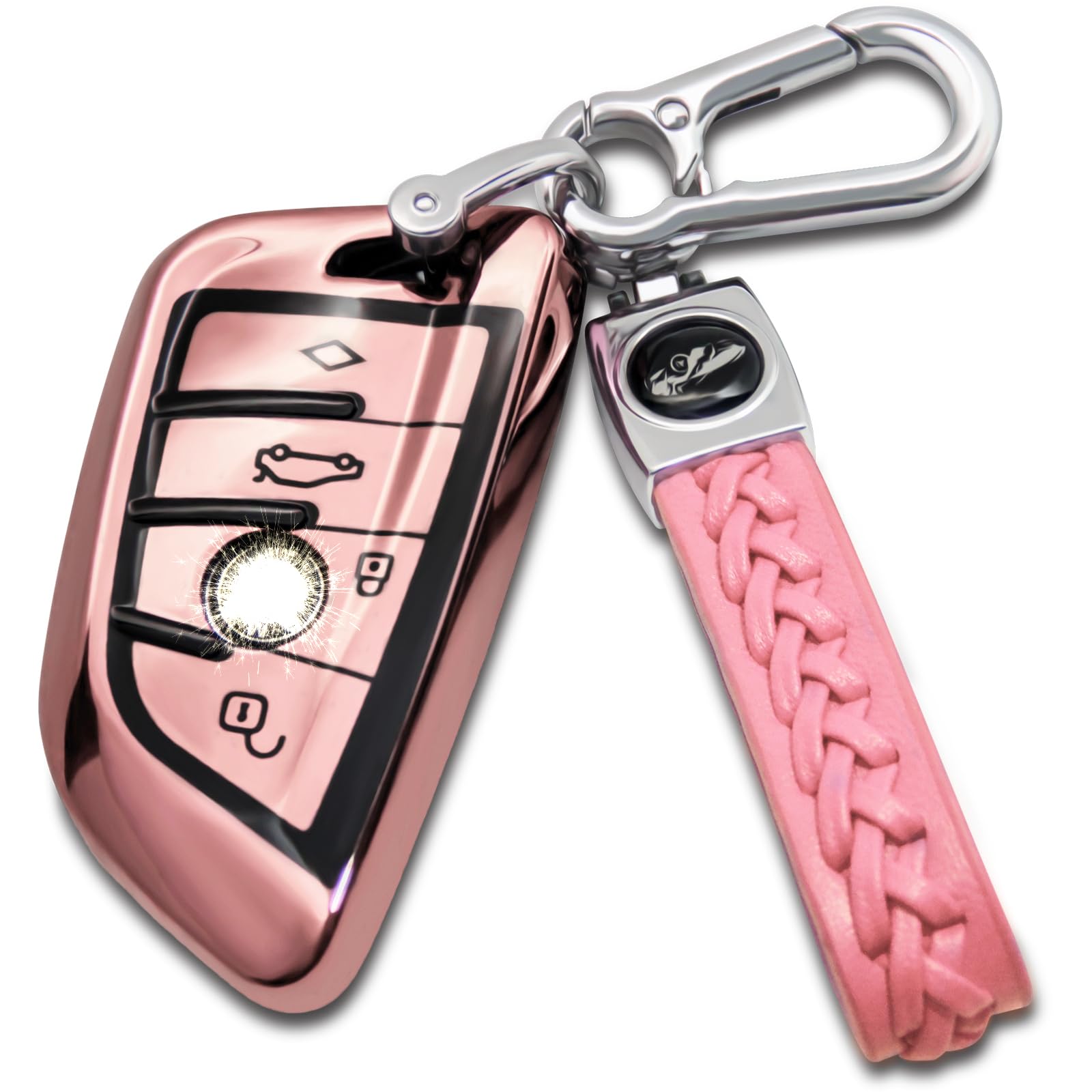 Creativity Suitable For Bmw Key Fob Cover. Advanced Soft Tpu Key Box Is Compatible With F30 F45 F55 G20 G30 X1 X3 X4 X5 X6 X7 3