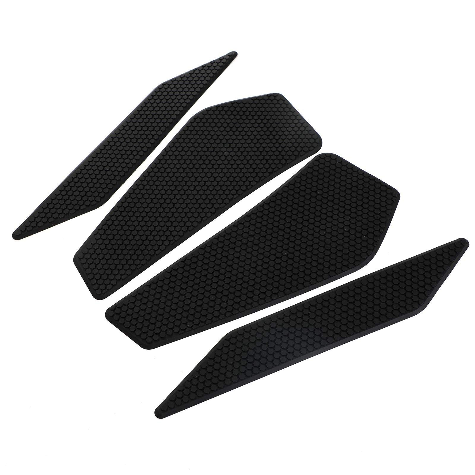 Fit for Kawasaki EX400 Ninja 400 2018 2019 2020 4x Motorcycle Rubber Gas Tank Pad Traction Side Fuel Gas Knee Grip Protector, Ga