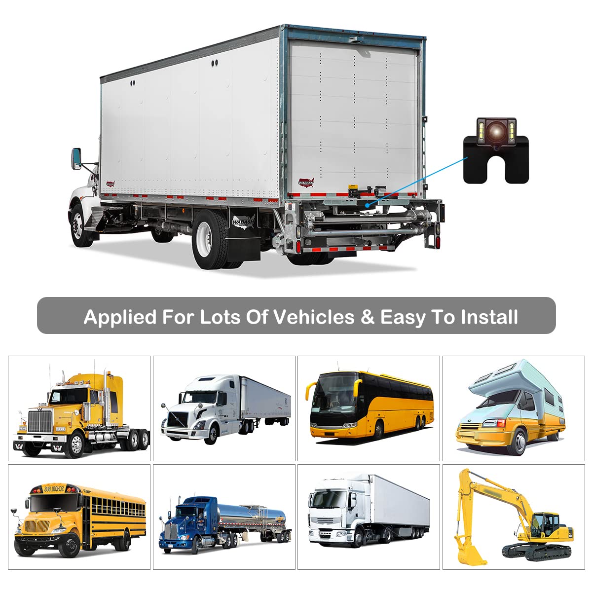 4 Pin Dash Cam Cable,23 Ft 2.5Mm Male To 4 Pin Backup Camera Cord,Dash Cam Rear View Camera Ultra Long Cable With Reverse Trigge