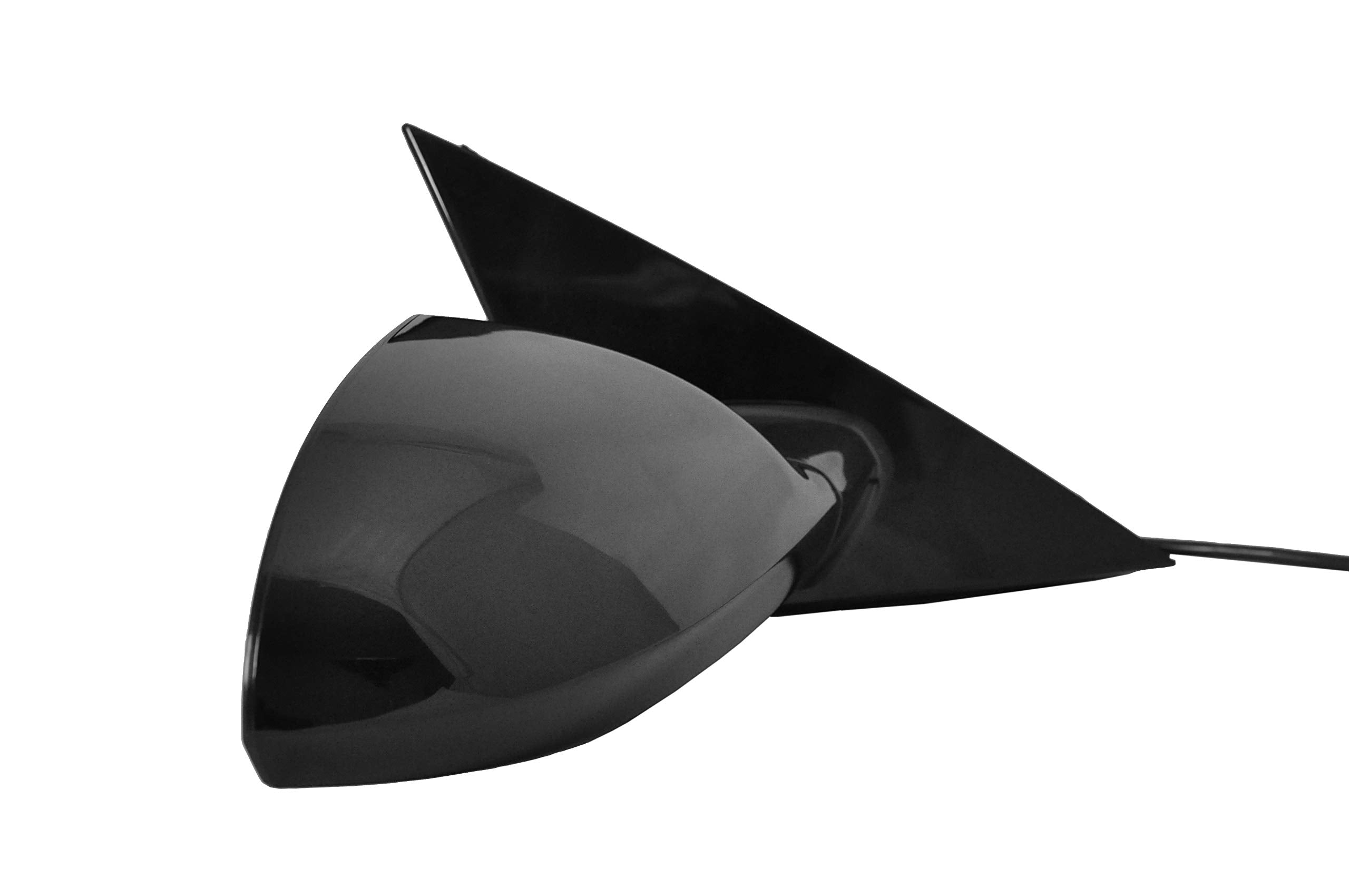 Dependable Direct Driver Side Unpainted Side View Mirror for 2006-2013 Chevy Impala, 2014-2016 Chevy Impala Limited - Power Oper