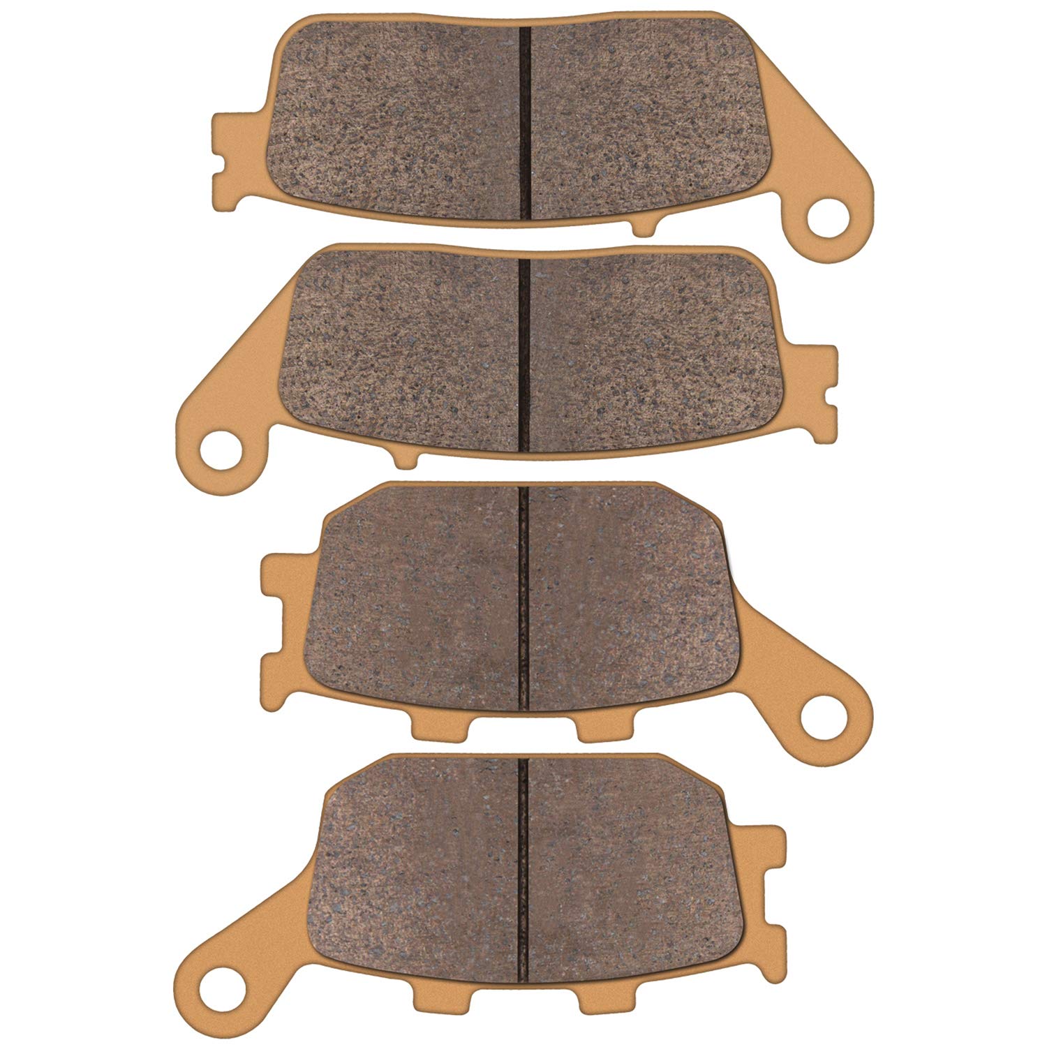 Zinger Brake Pads for Honda VTX 1300 C R 2004-2011,2010-2021 Honda VT 1300 CX Fury,2010-2014 Honda VT 1300 CR CS Sabre, Honda VT