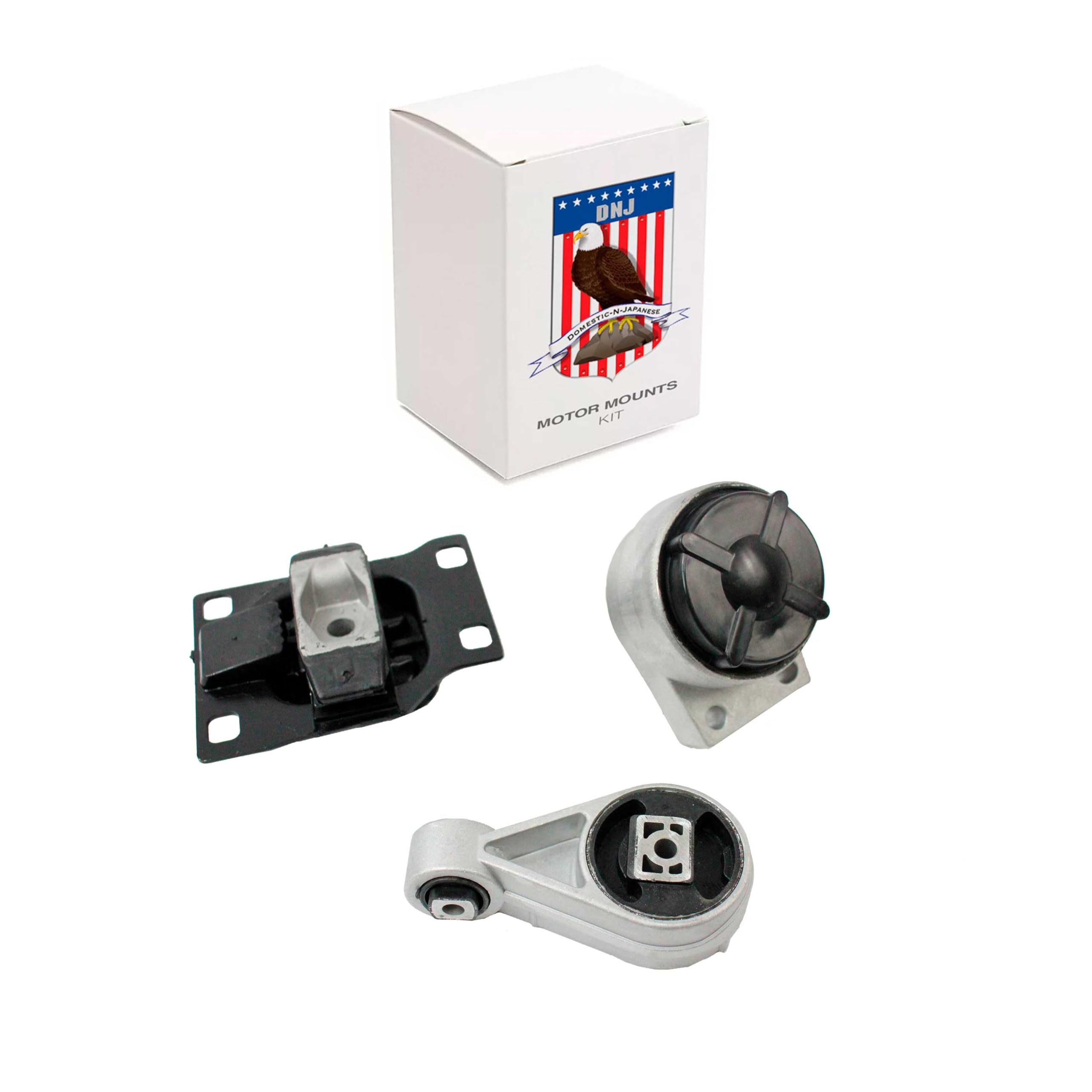 Dnj Mmk1163 Motor Mount Kit For 00-04 Ford Focus 2.0L L4 Dohc Naturally Aspirated