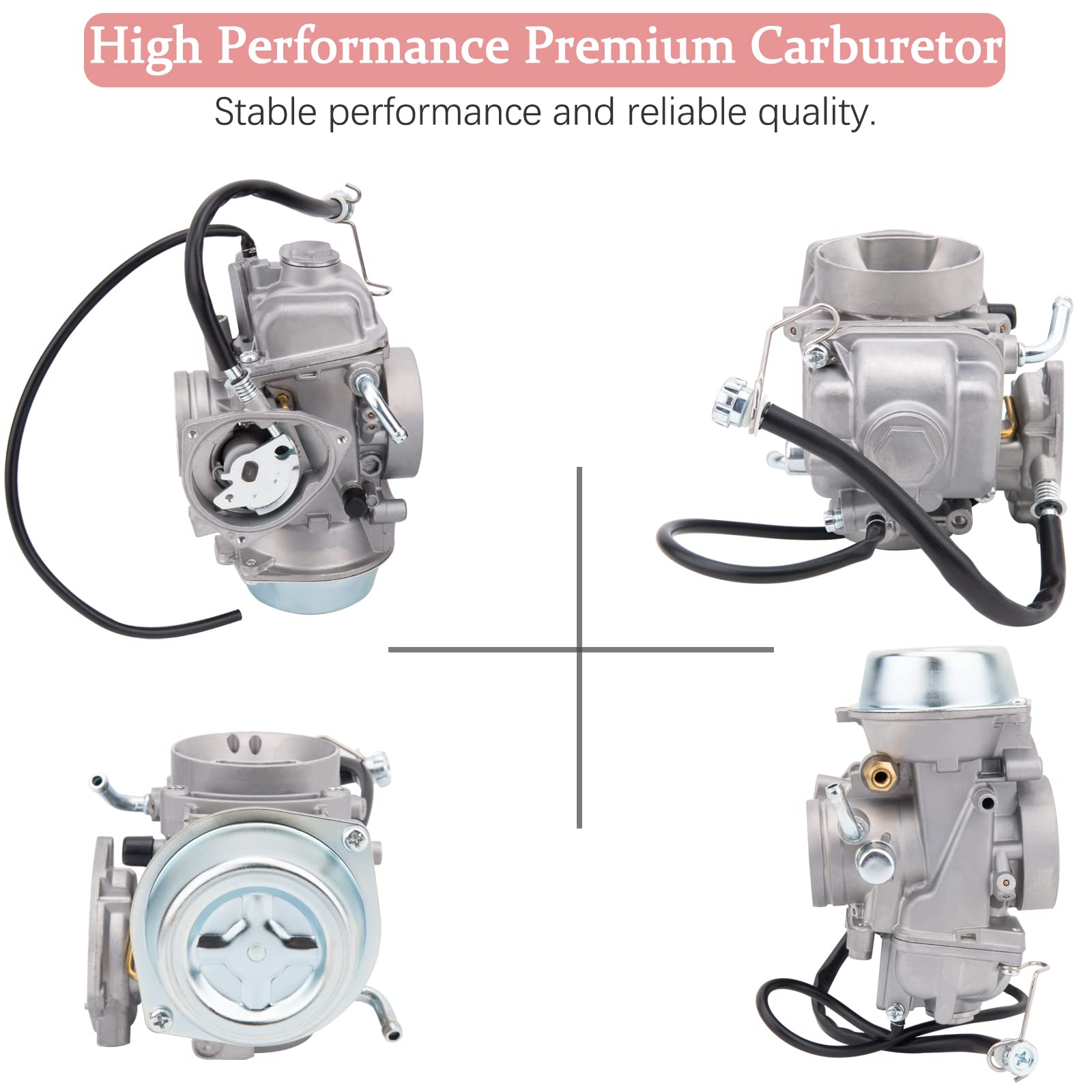 500 Carburetor Compatible With Polaris Sportsman 500 4X4 Ho 2001-2005 & 2010-2012, Scrambler 500 4X4 1997-2009, Trail Boss 325 2000-2002